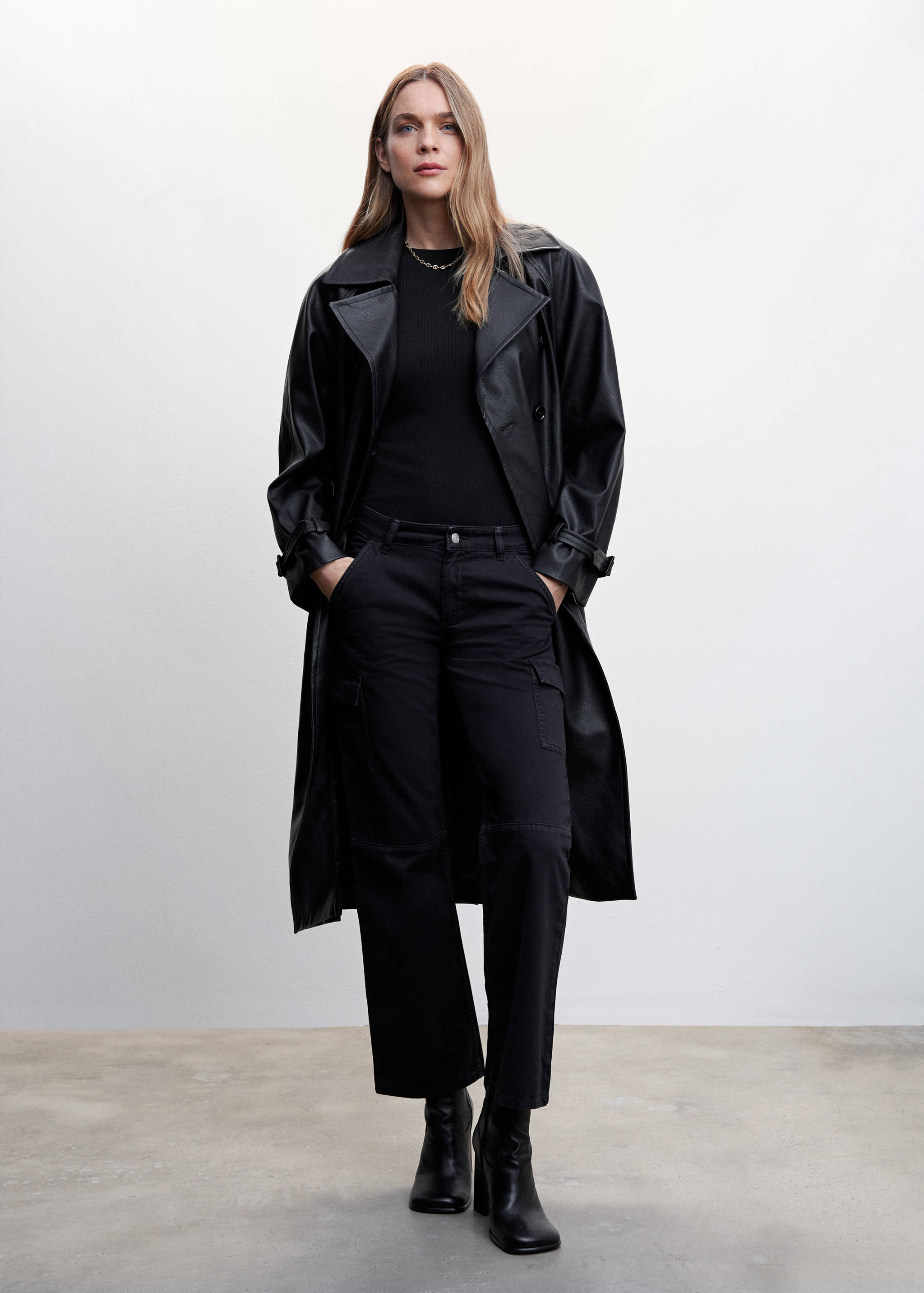 T-shirt maille côtelée - Plan général