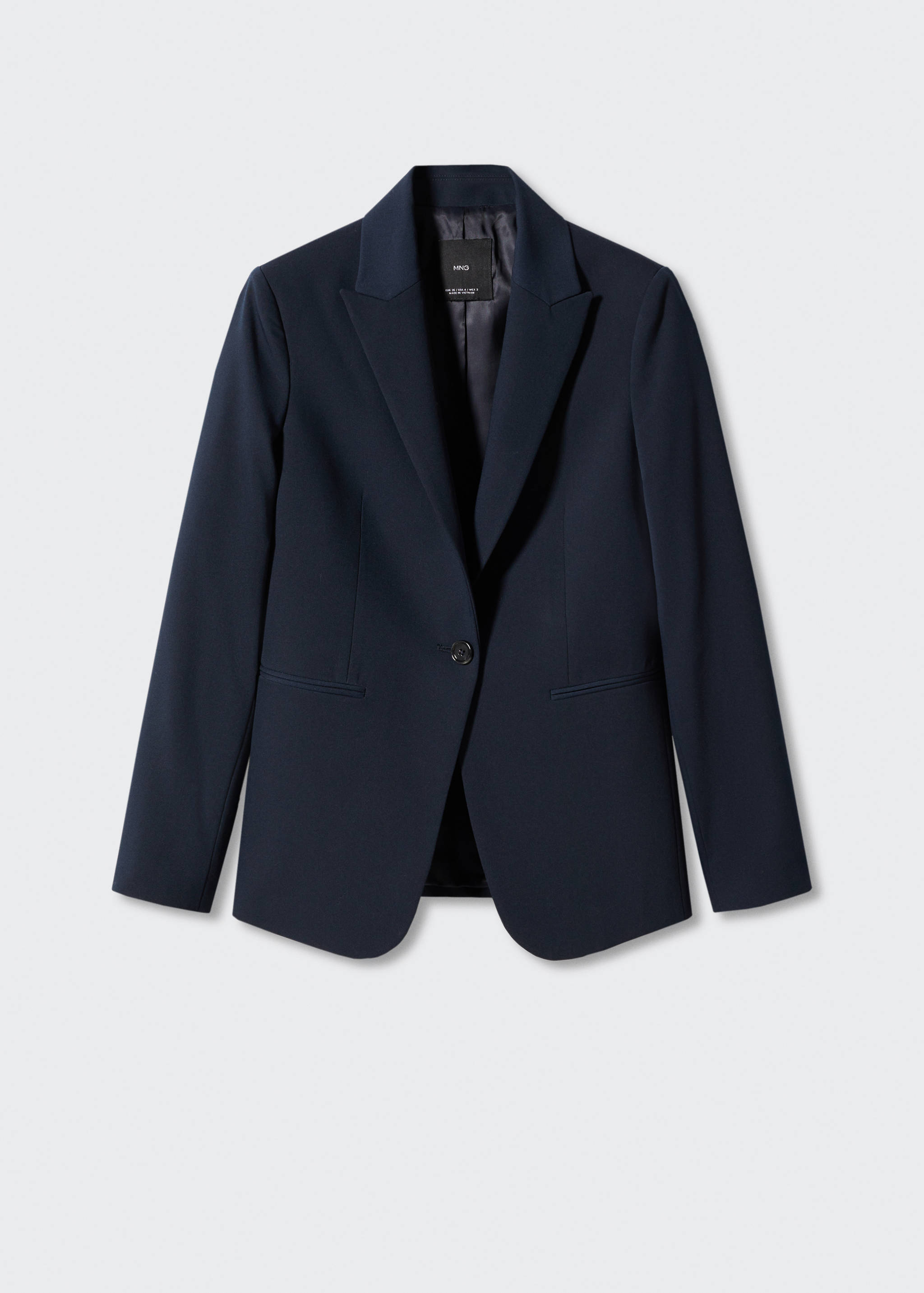 Fitted suit jacket - Article without model