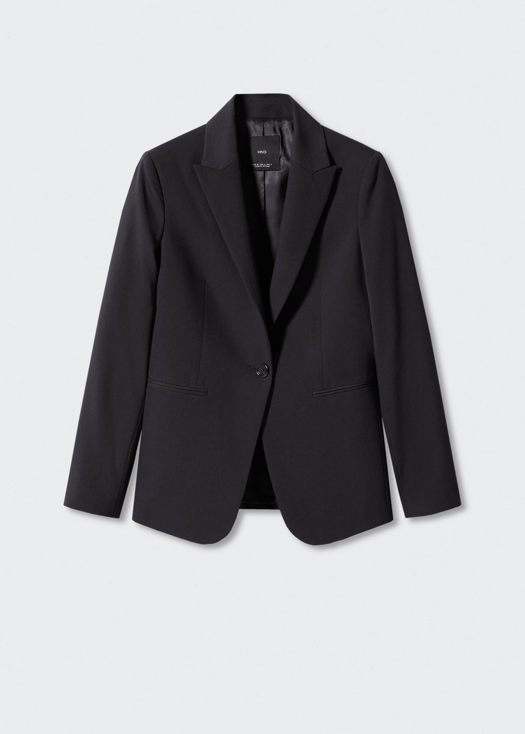 Fitted suit jacket - Article without model