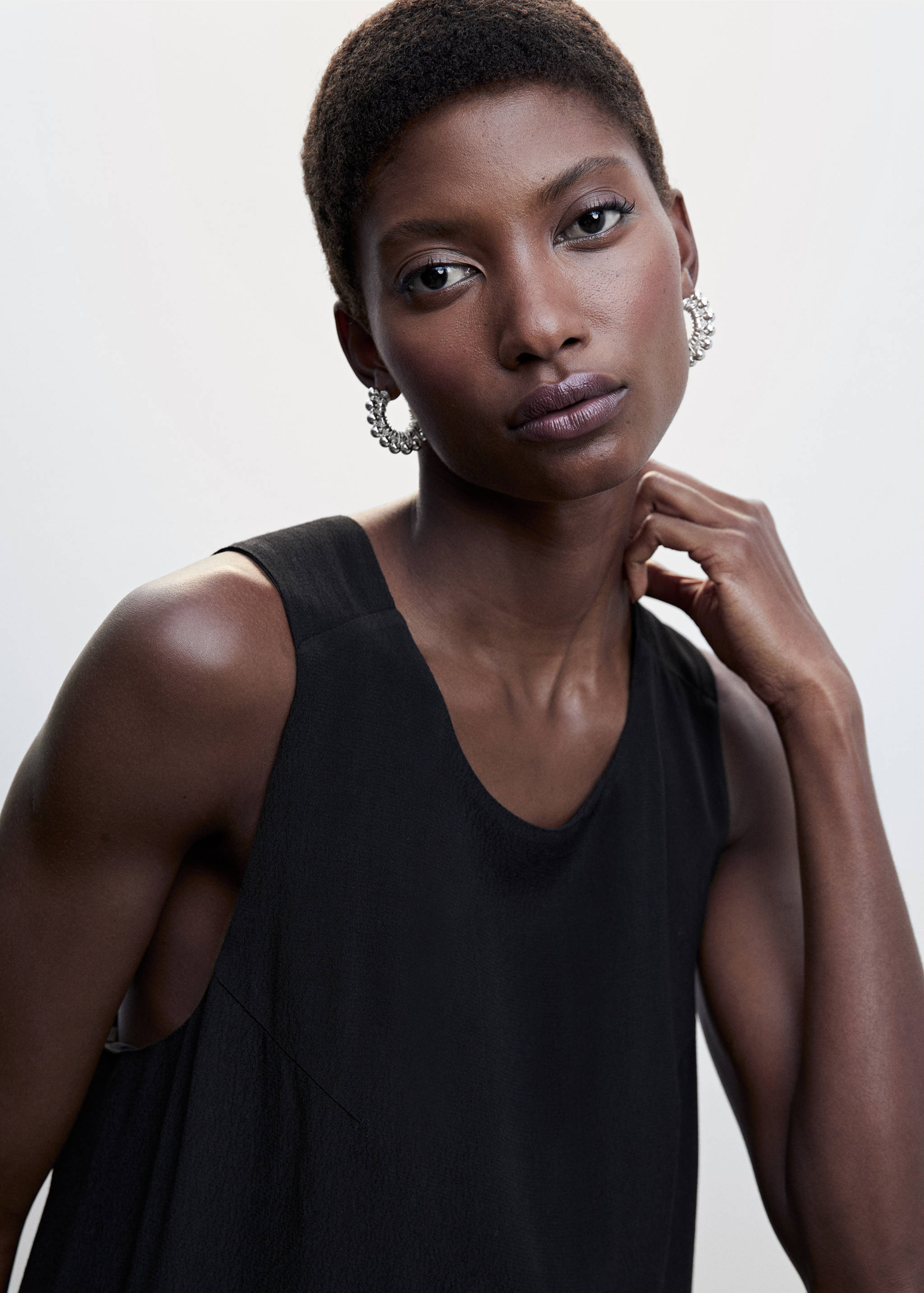 Scoop-back bodycon dress - Details of the article 1