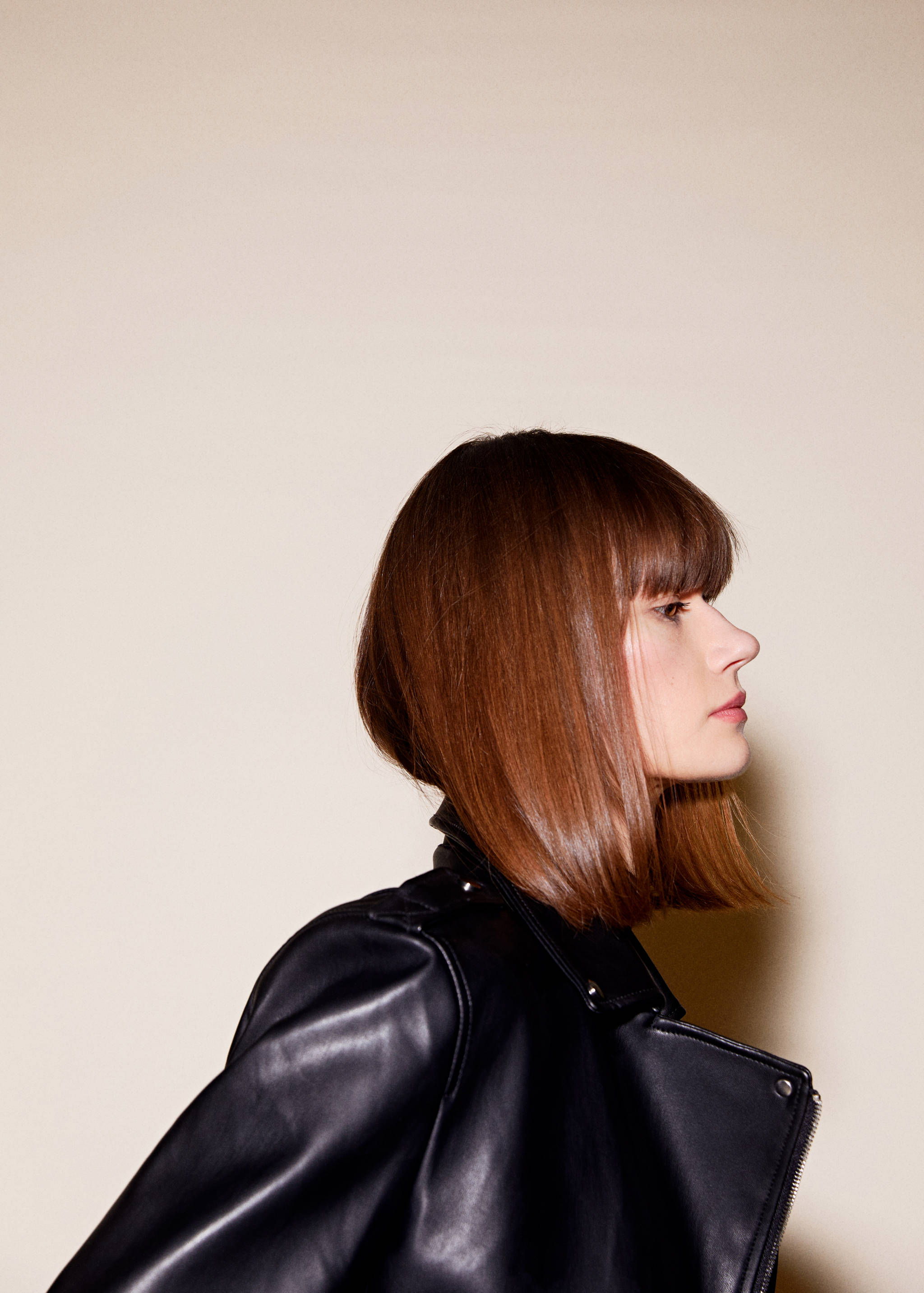 Faux-leather biker jacket - Details of the article 9