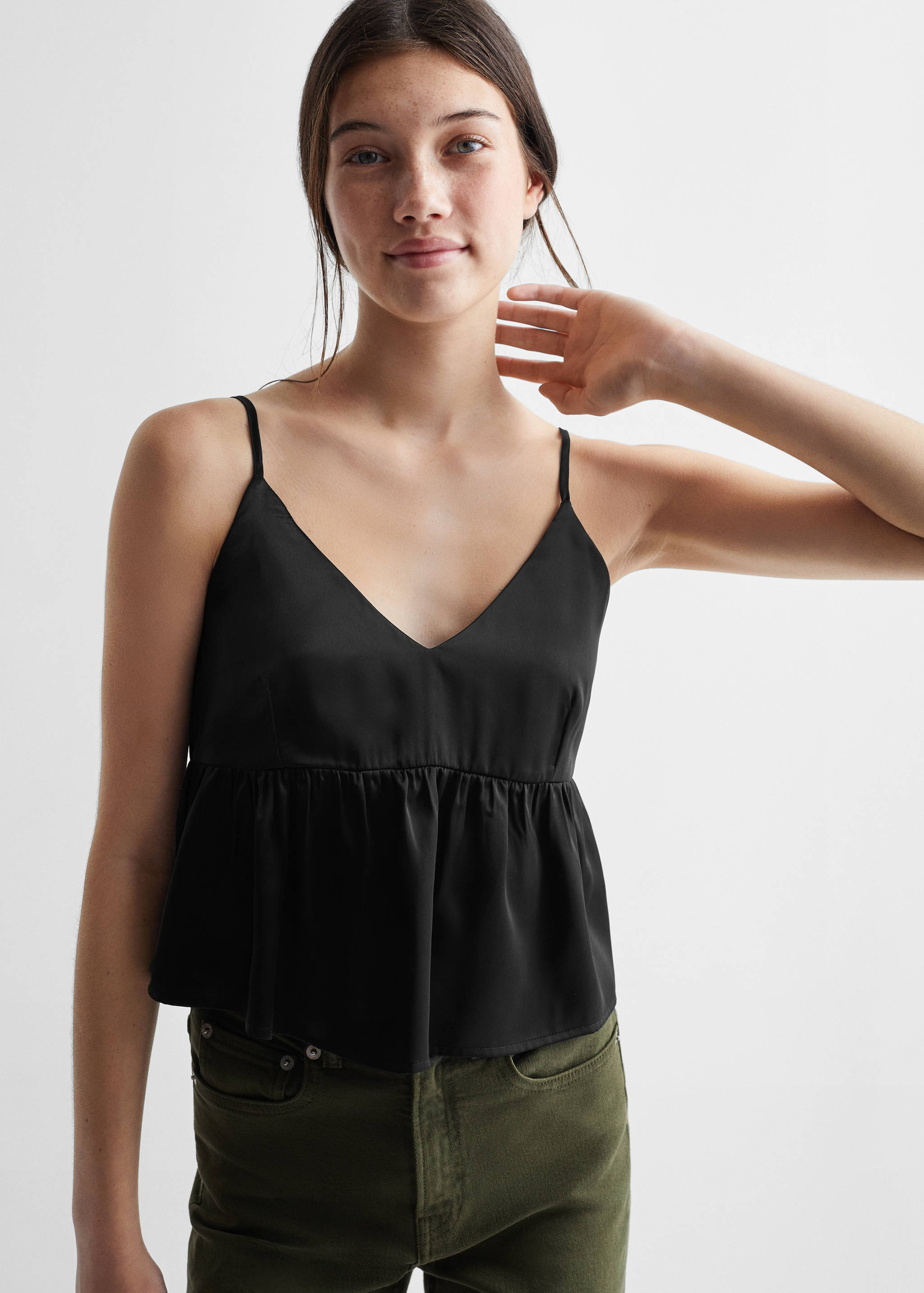 Crop Top mit Rüschen - Detail des Artikels 1