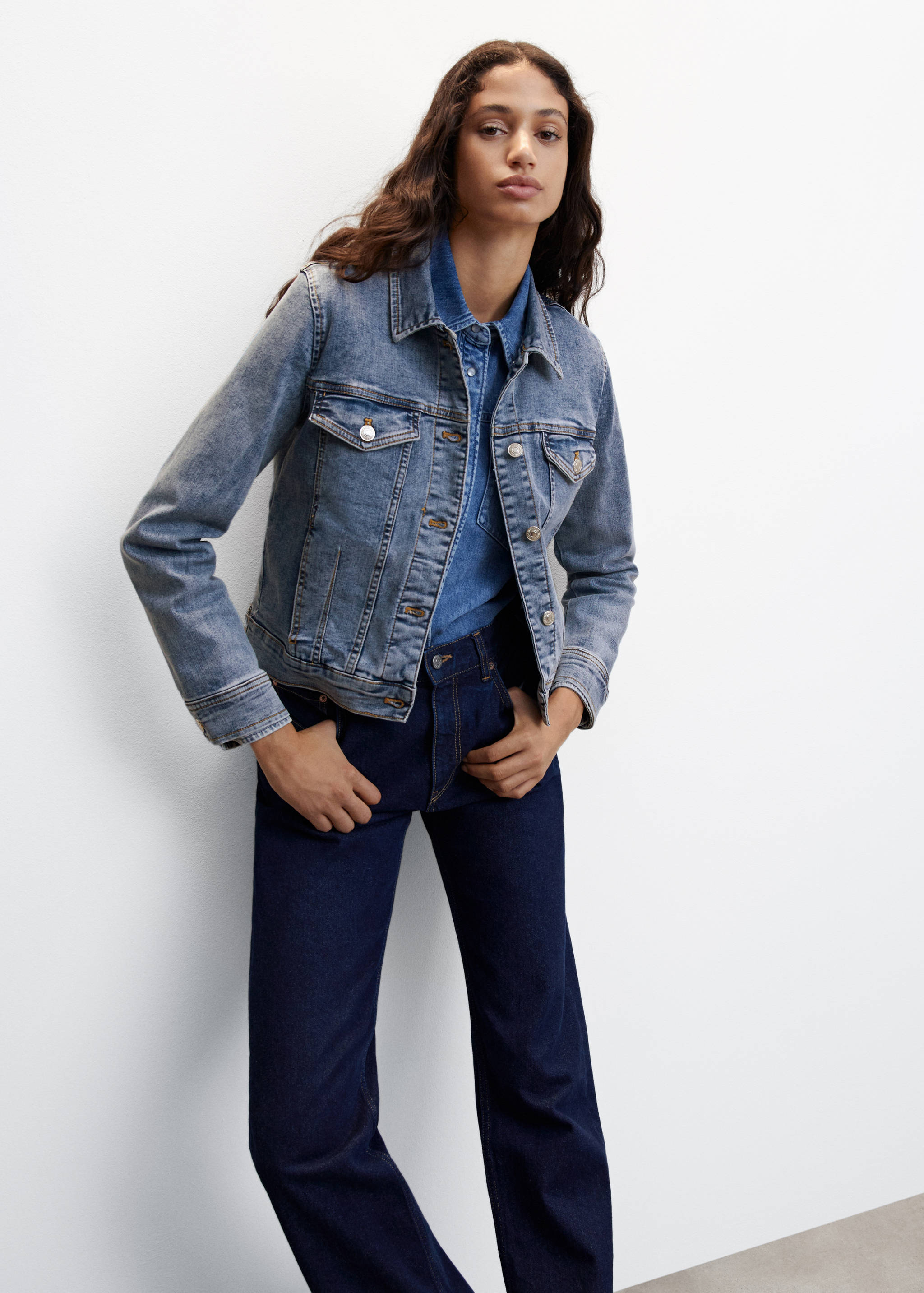 Džínová bunda s kapsami - Detail zboží 6