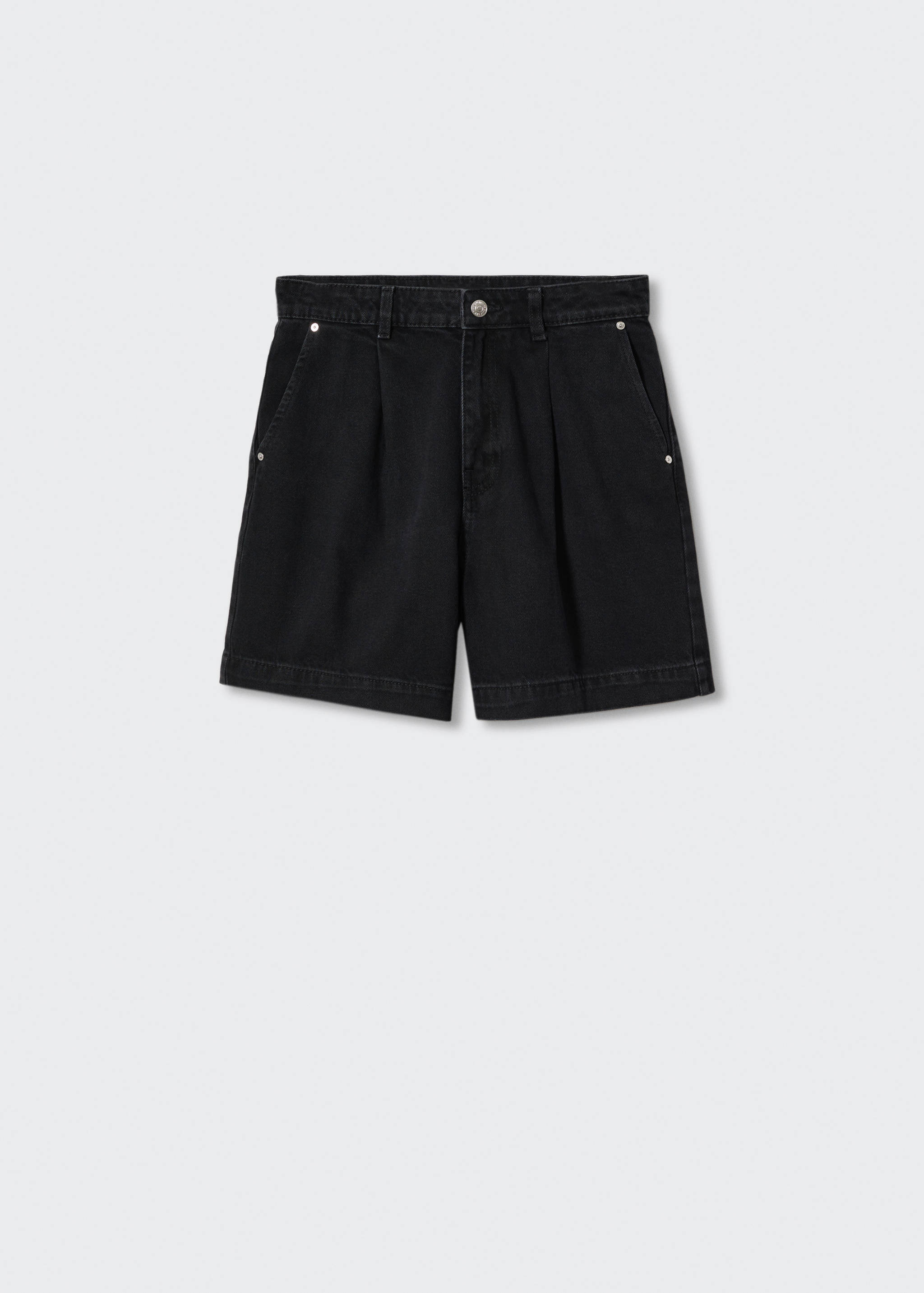Slouchy pleated shorts - Article without model