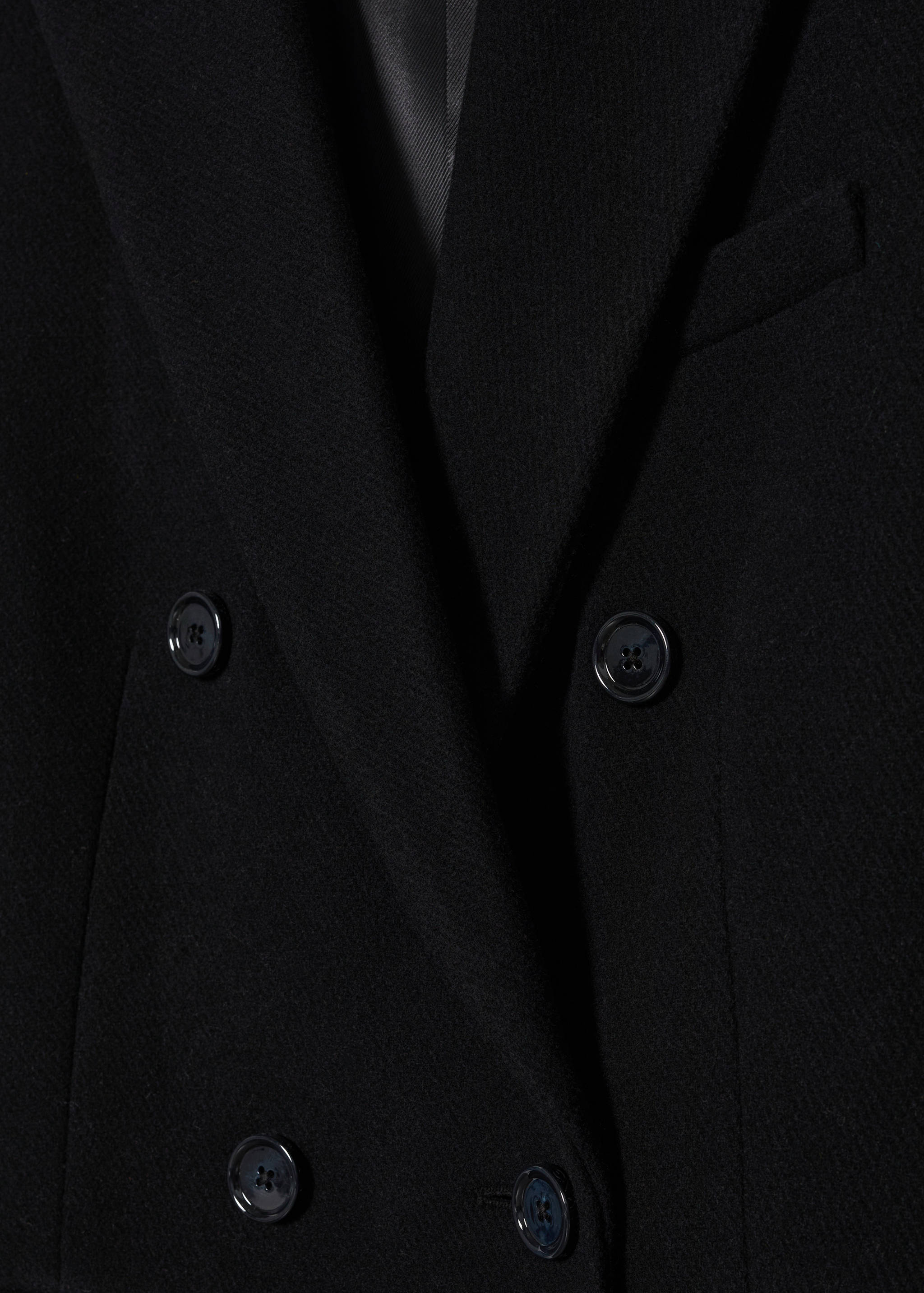 Tailored wool coat - Details of the article 8