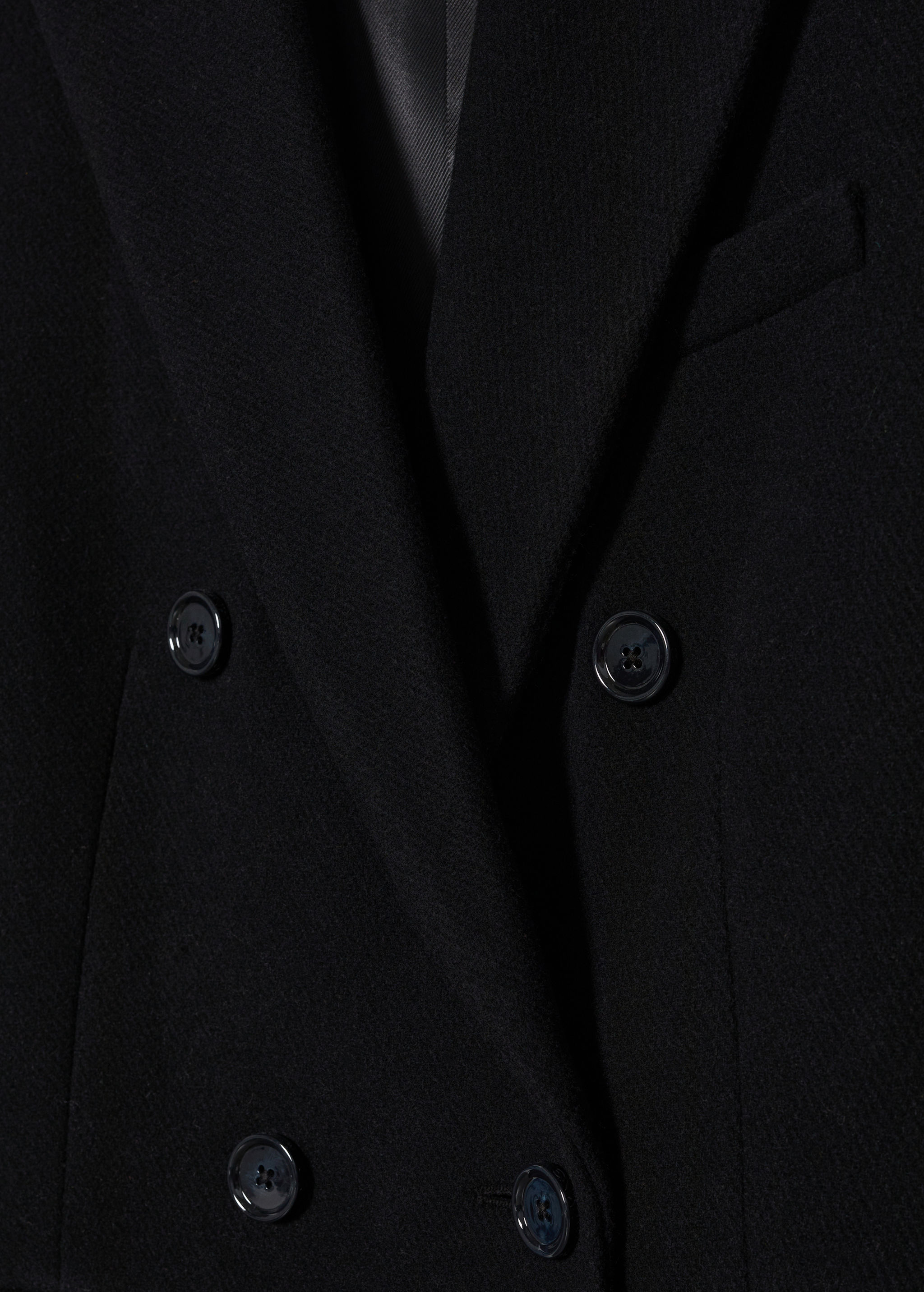 Tailored wool coat - Details of the article 8