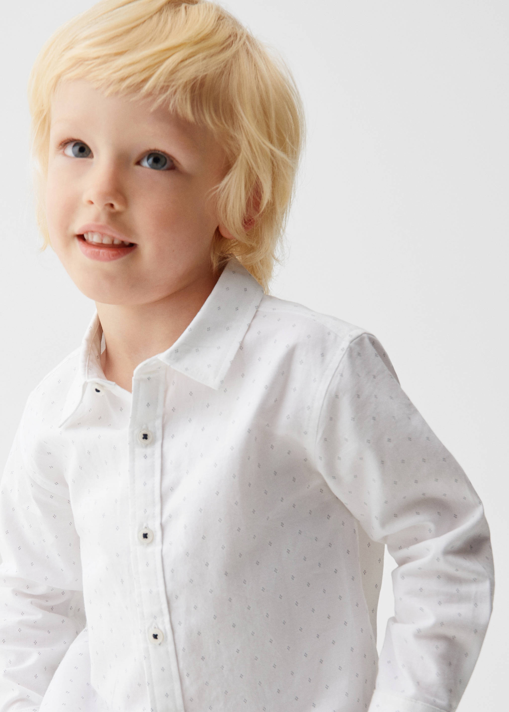 Camisa Òxford estampada - Detall de l'article 1