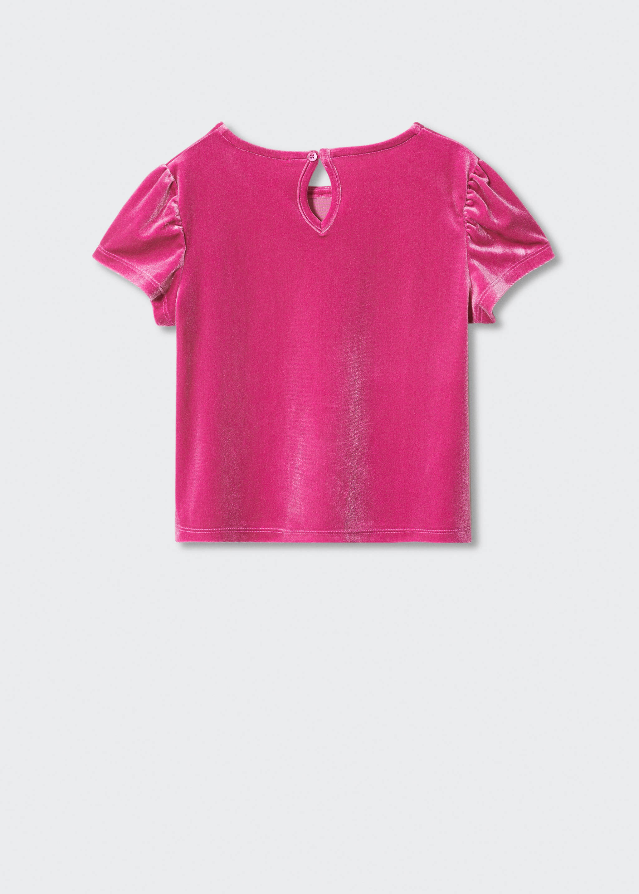 Velvet T-shirt - Reverse of the article