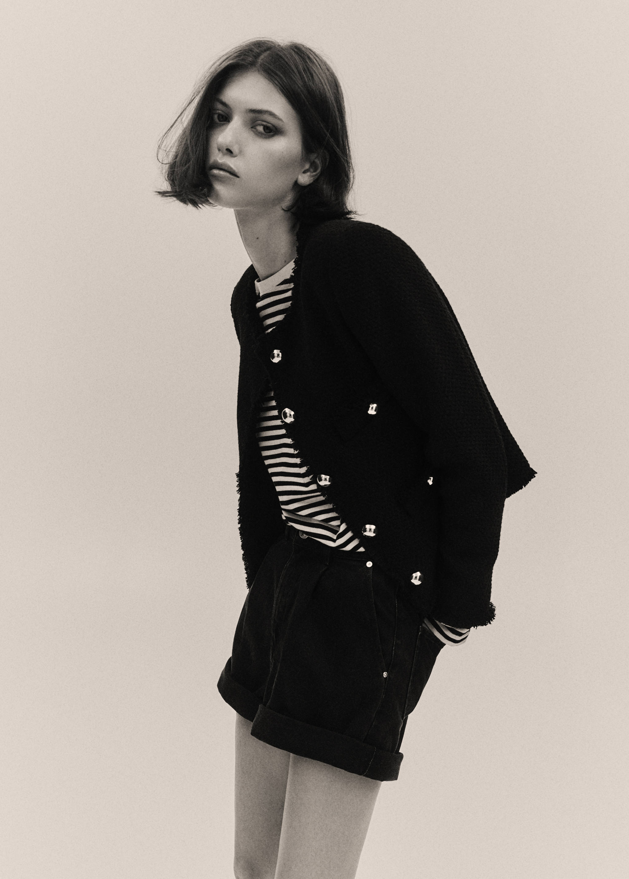 Tweed-Jacke mit Taschen - Detail des Artikels 7