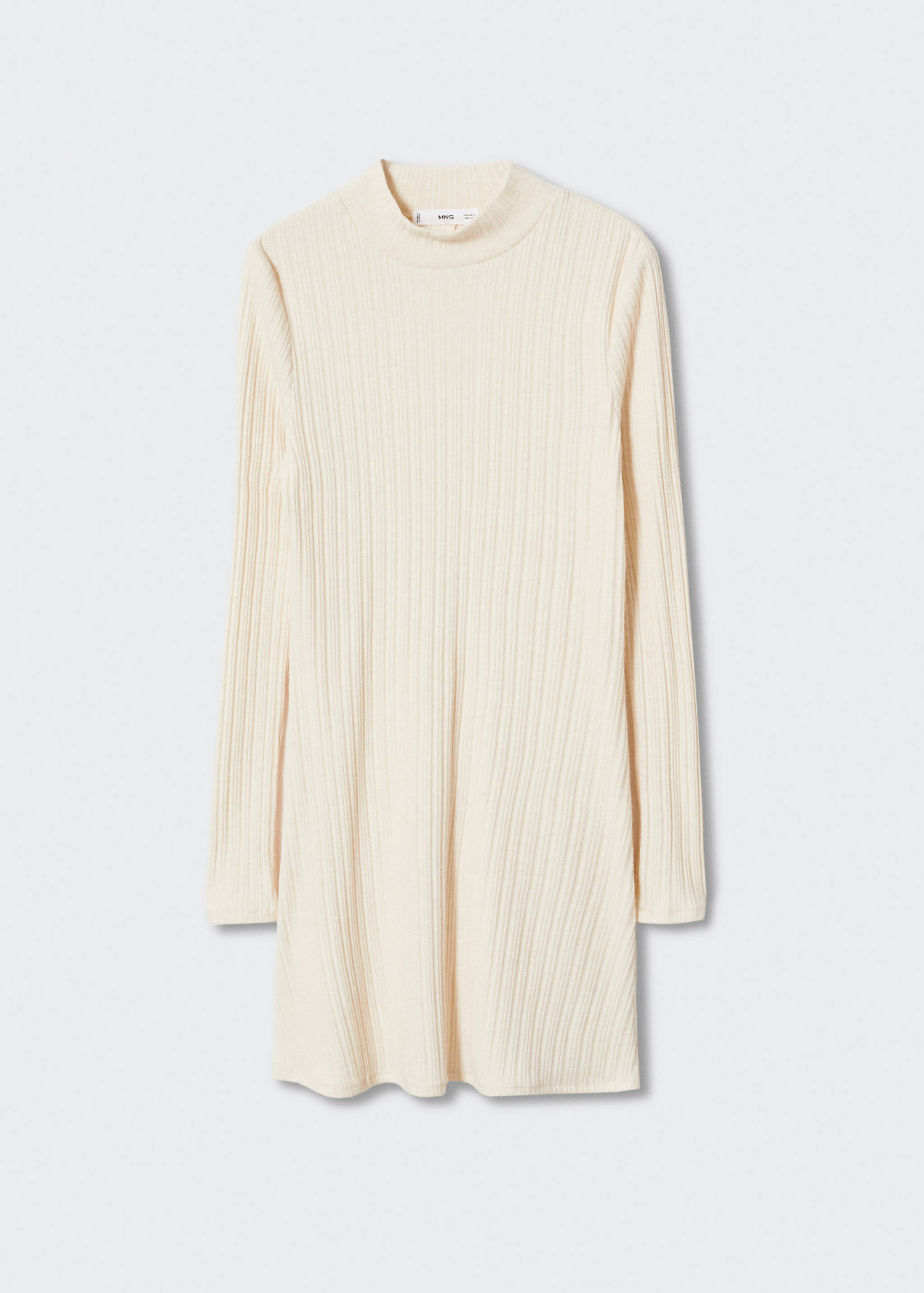 Short knitted dress - Article without model