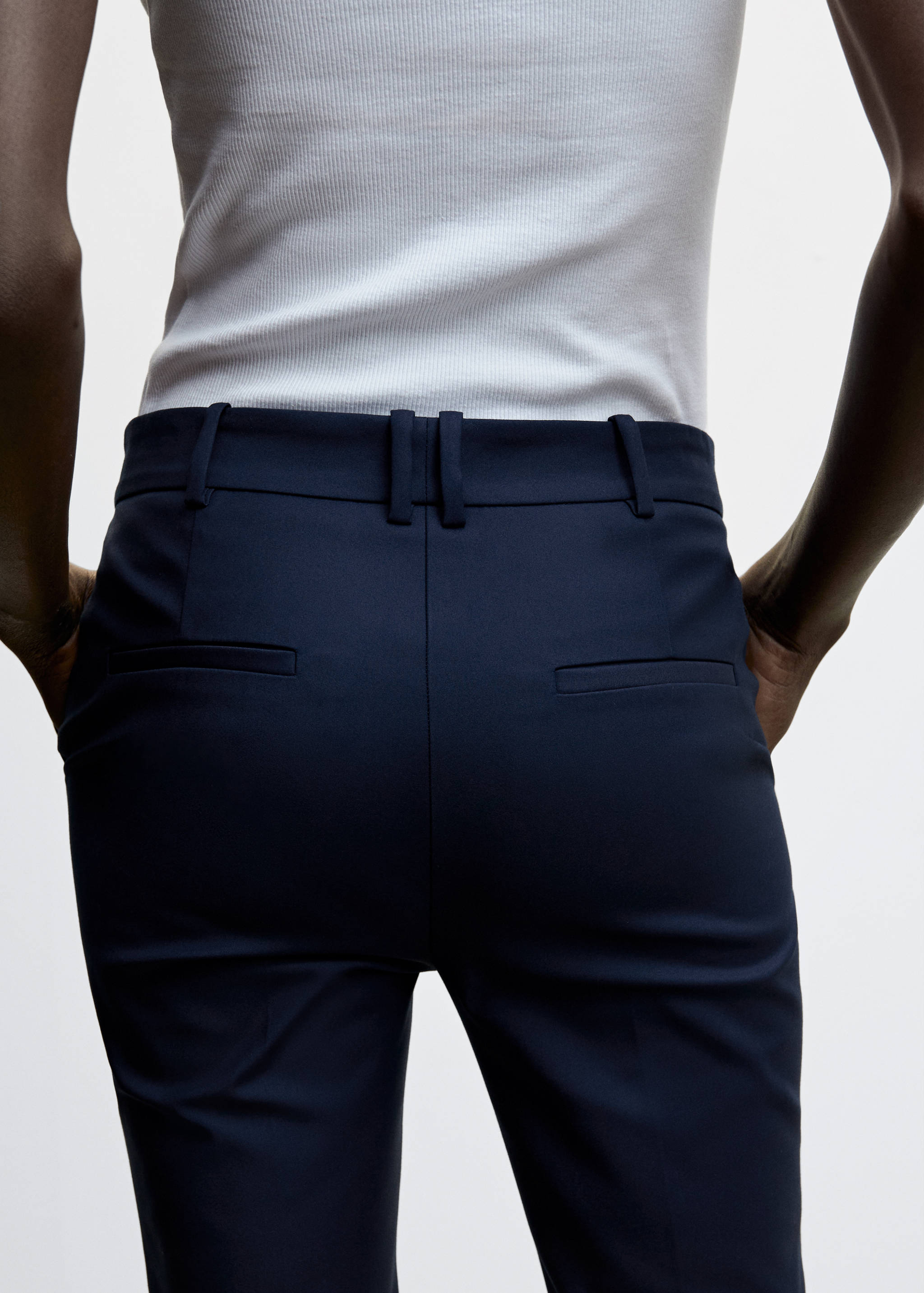 Skinny suit trousers - Details of the article 6