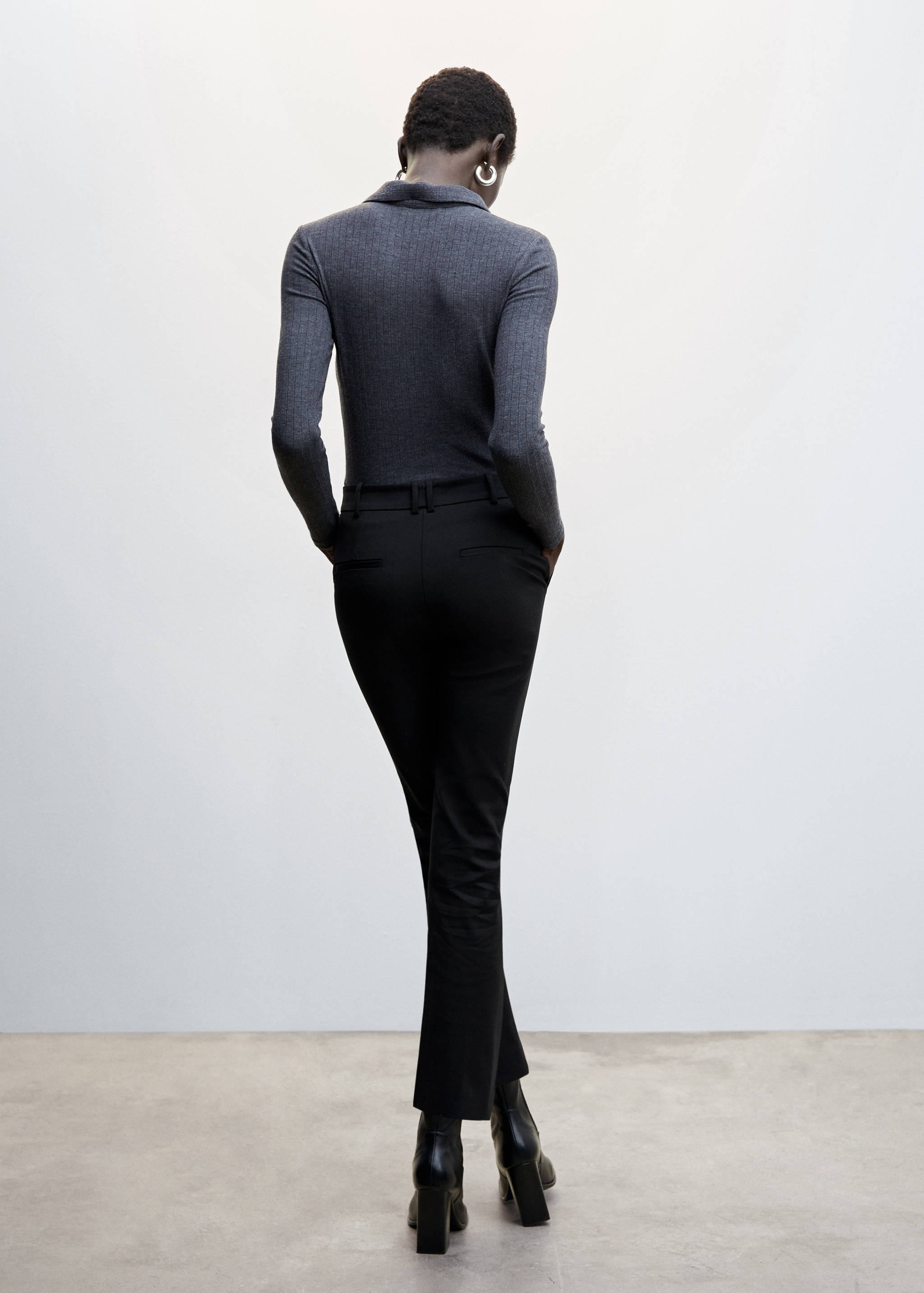 Skinny suit trousers - Reverse of the article
