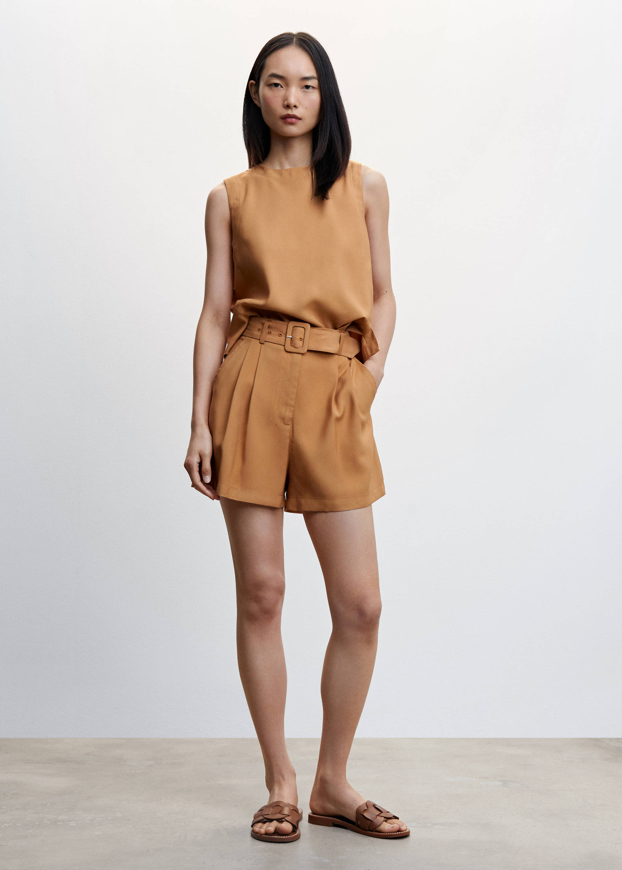 Short ceinture pinces - Plan général