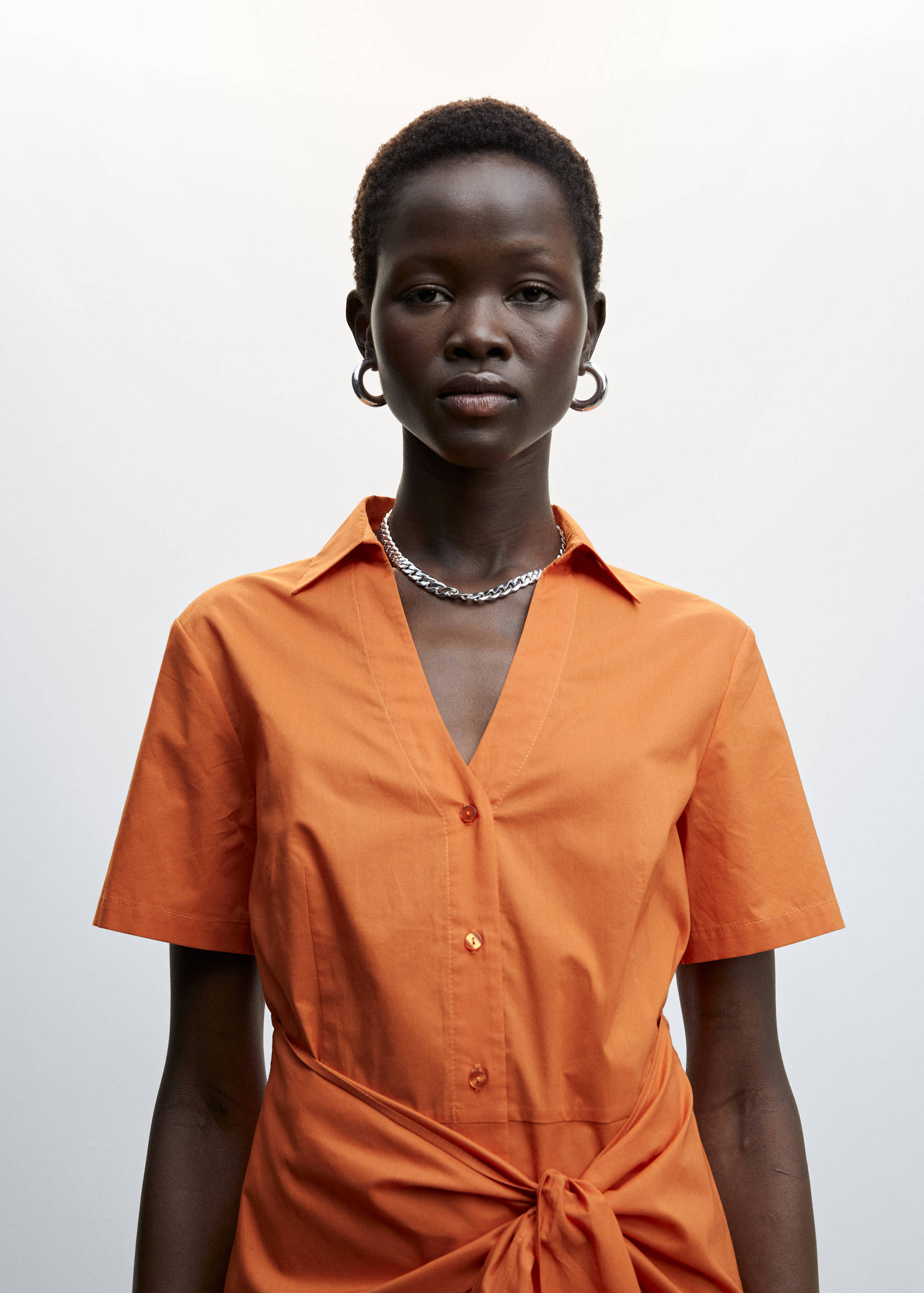 Hemdkleid mit Taillenband - Detail des Artikels 1