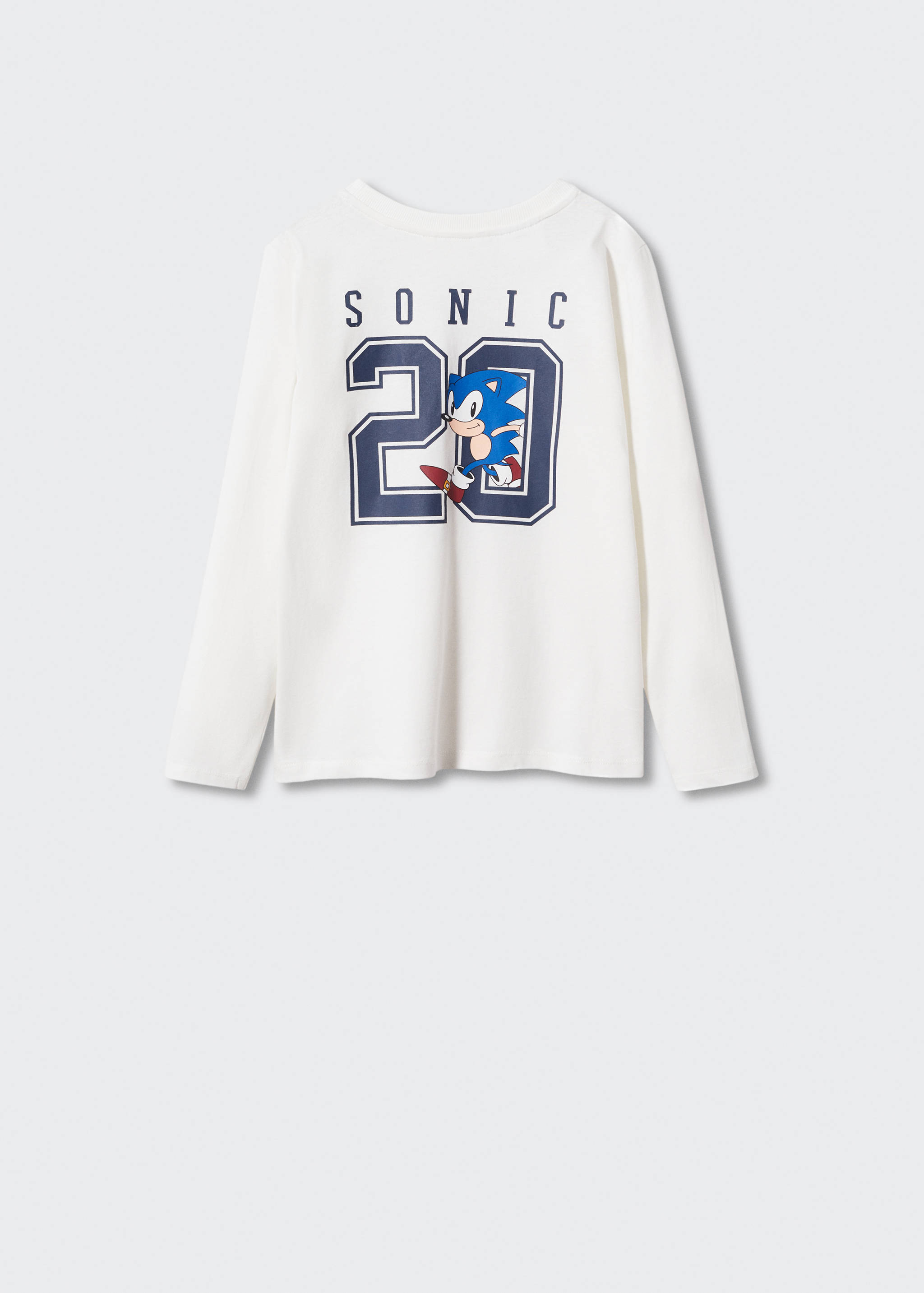 Tričko Sonic s reliéfem - Zadní strana zboží