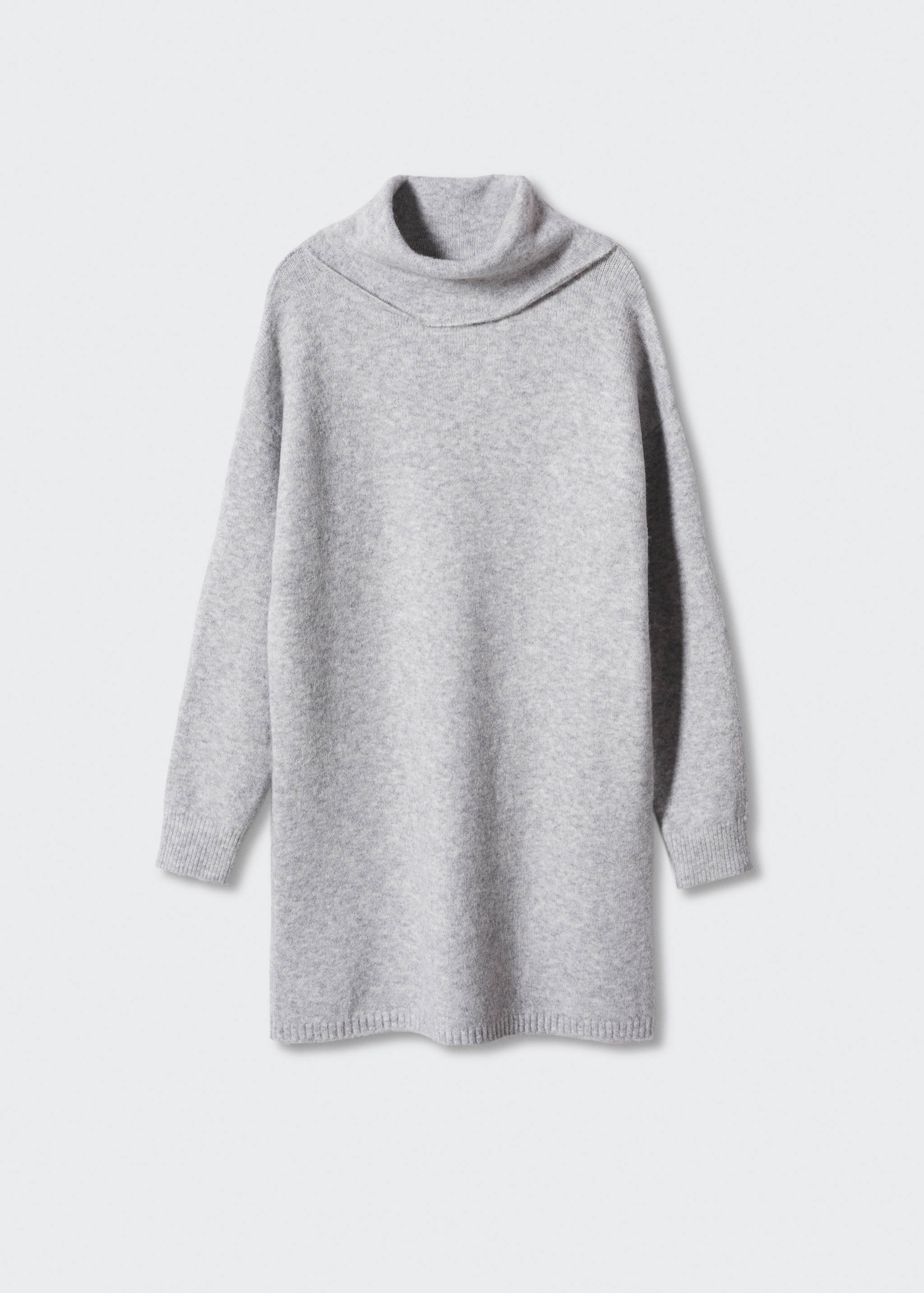 Vestido punto cuello vuelto - Artículo sin modelo