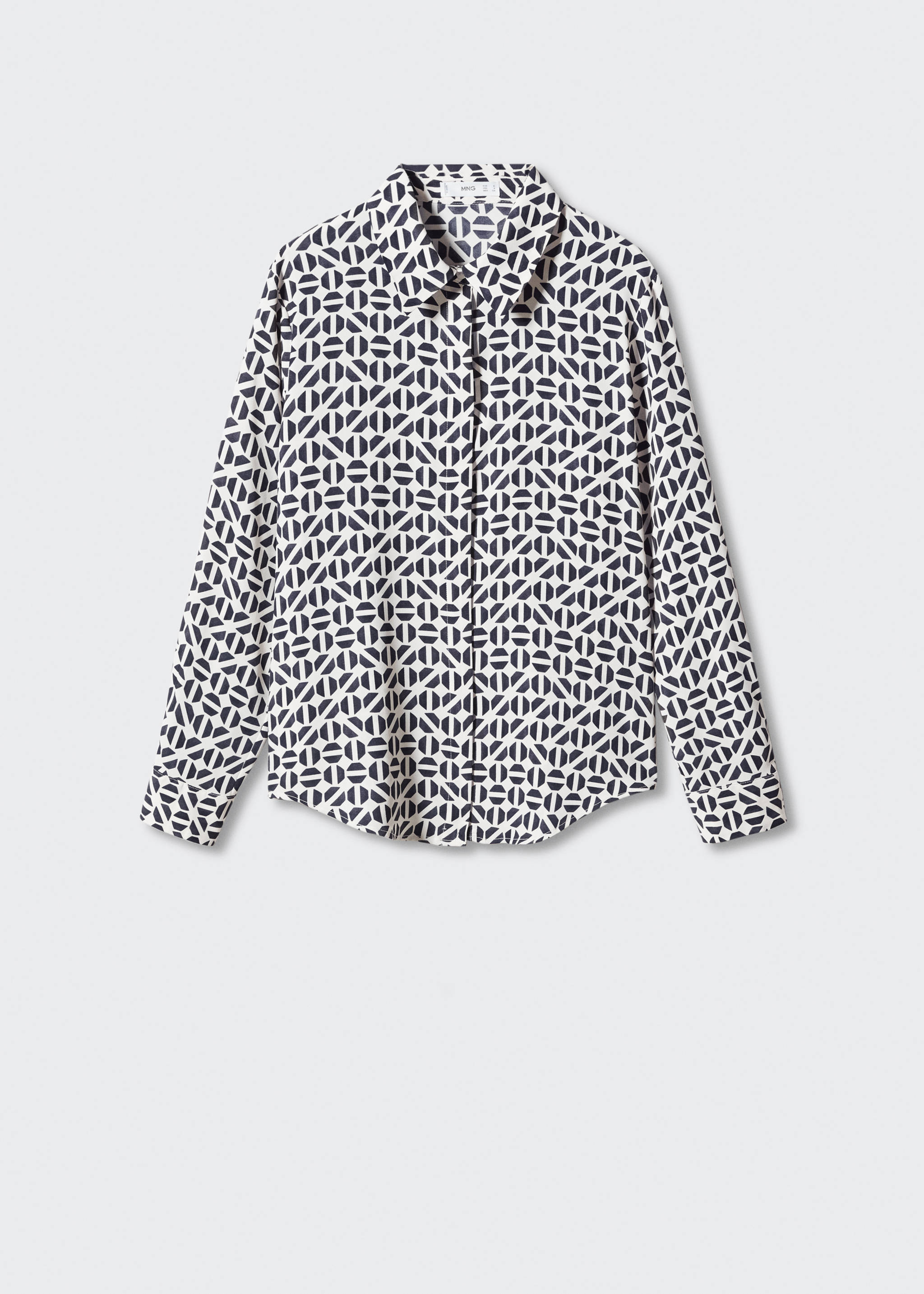 Buttoned flowy shirt - Article without model