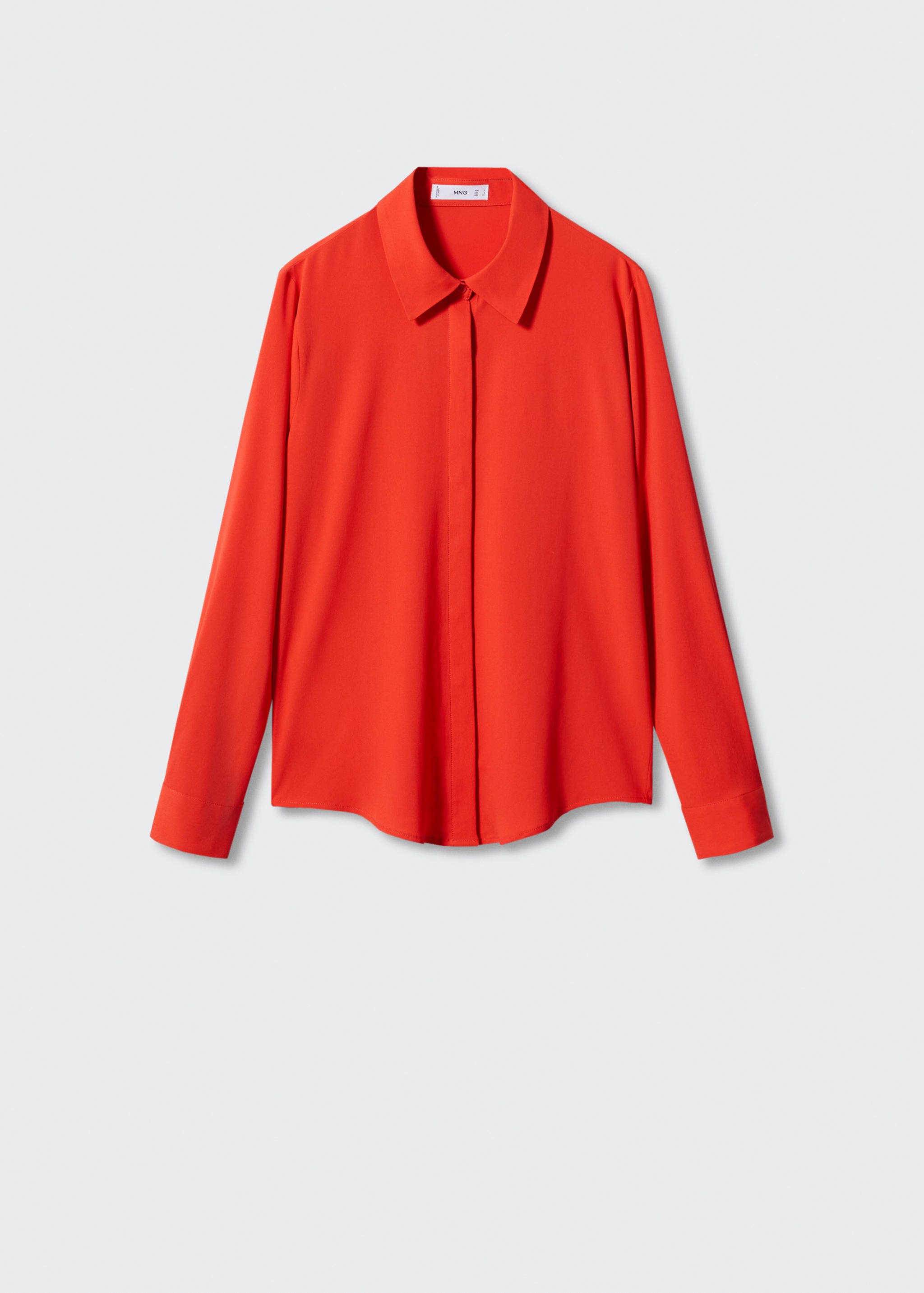 Buttoned flowy shirt - Article without model