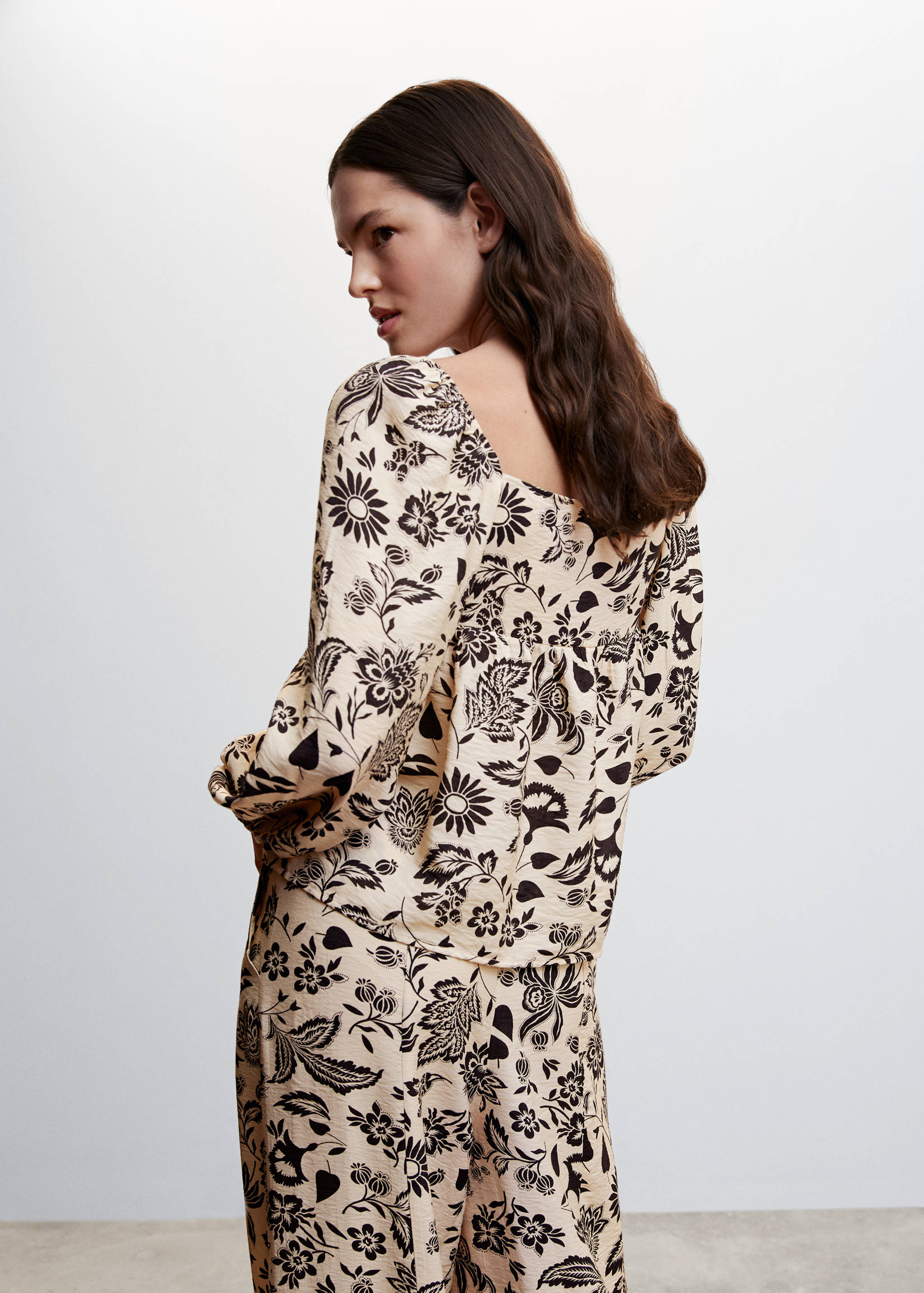 Blouse manches bouffantes - Verso de l’article