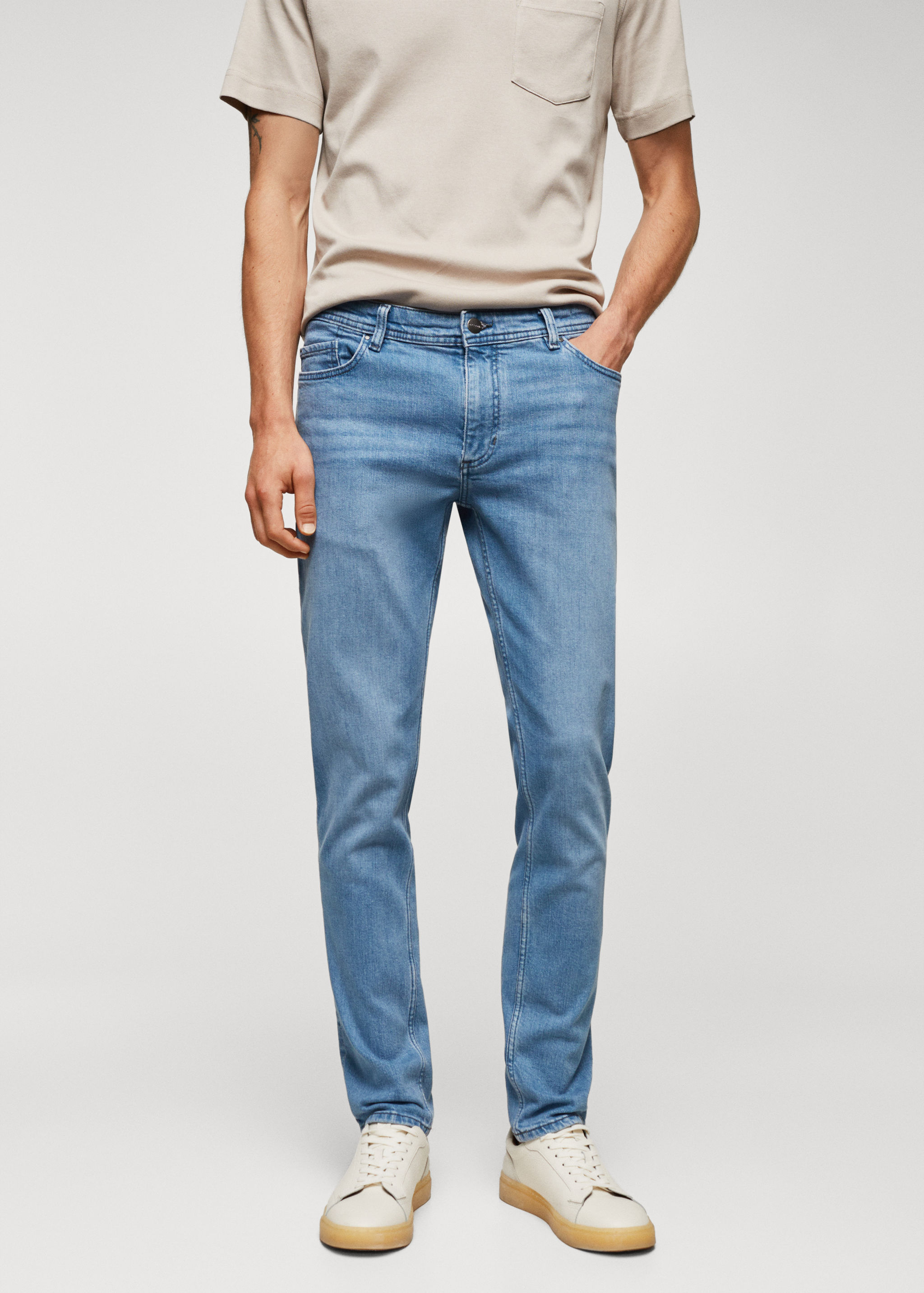 Slim Fit-Jeans Jan - Mittlere Ansicht