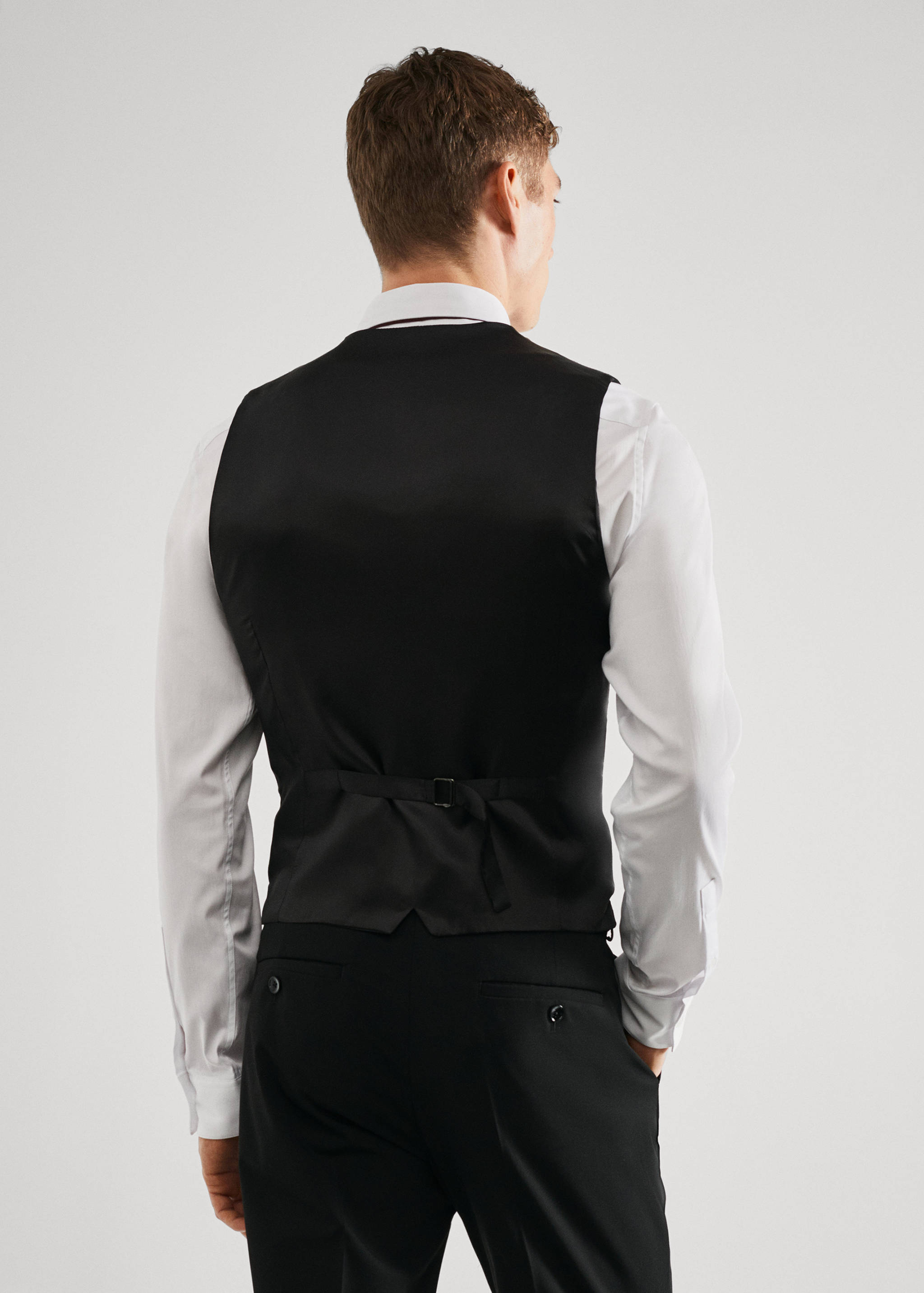 Gilet costume super slim fit - Verso de l’article