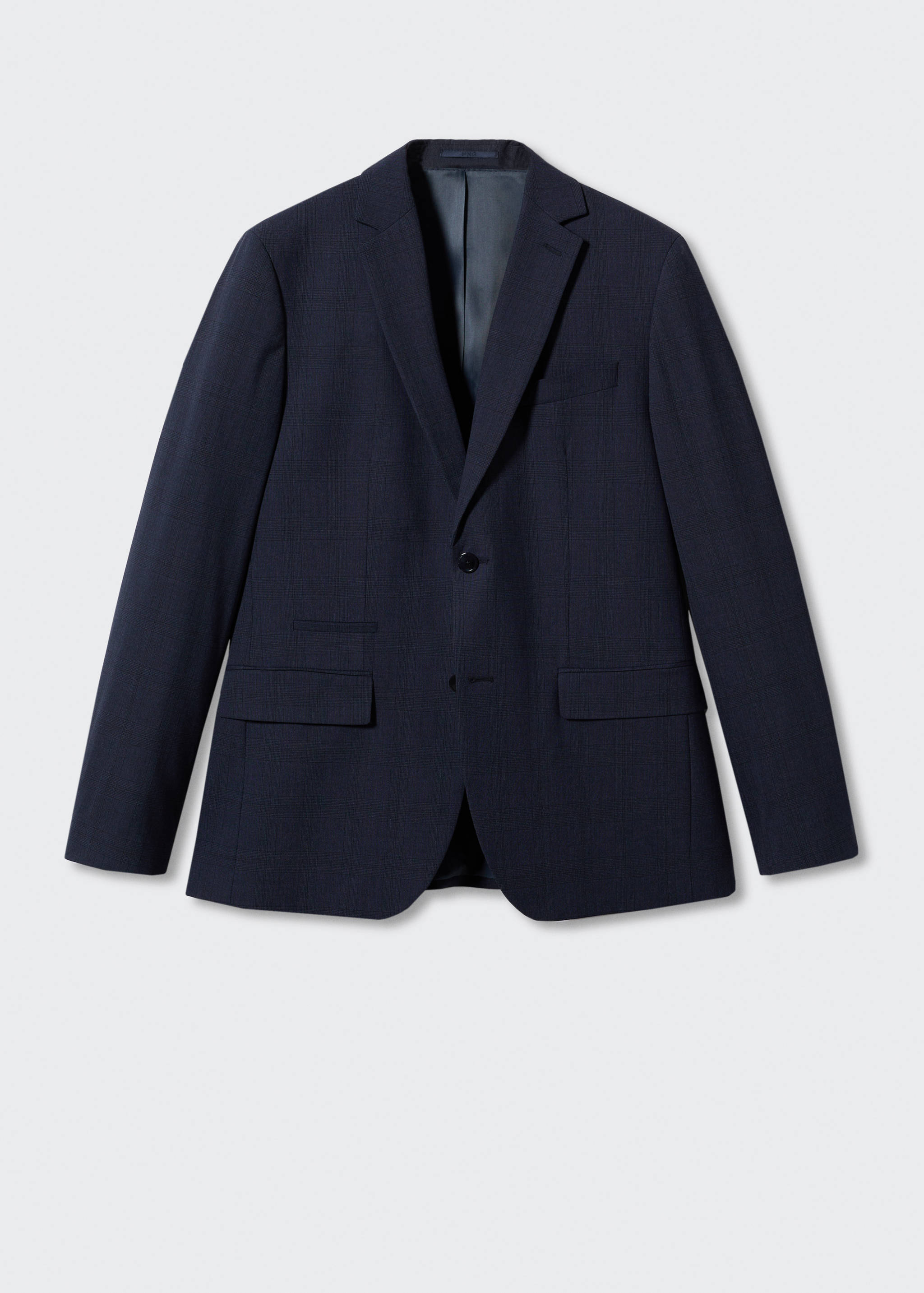 Slim-fit wool suit jacket - Article without model