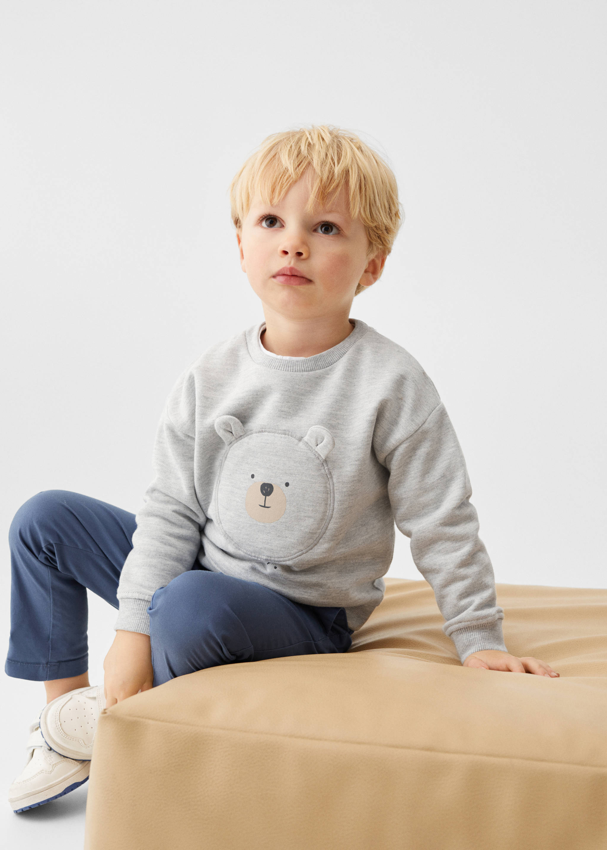 Sweatshirt de urso com relevo - Pormenor do artigo 2