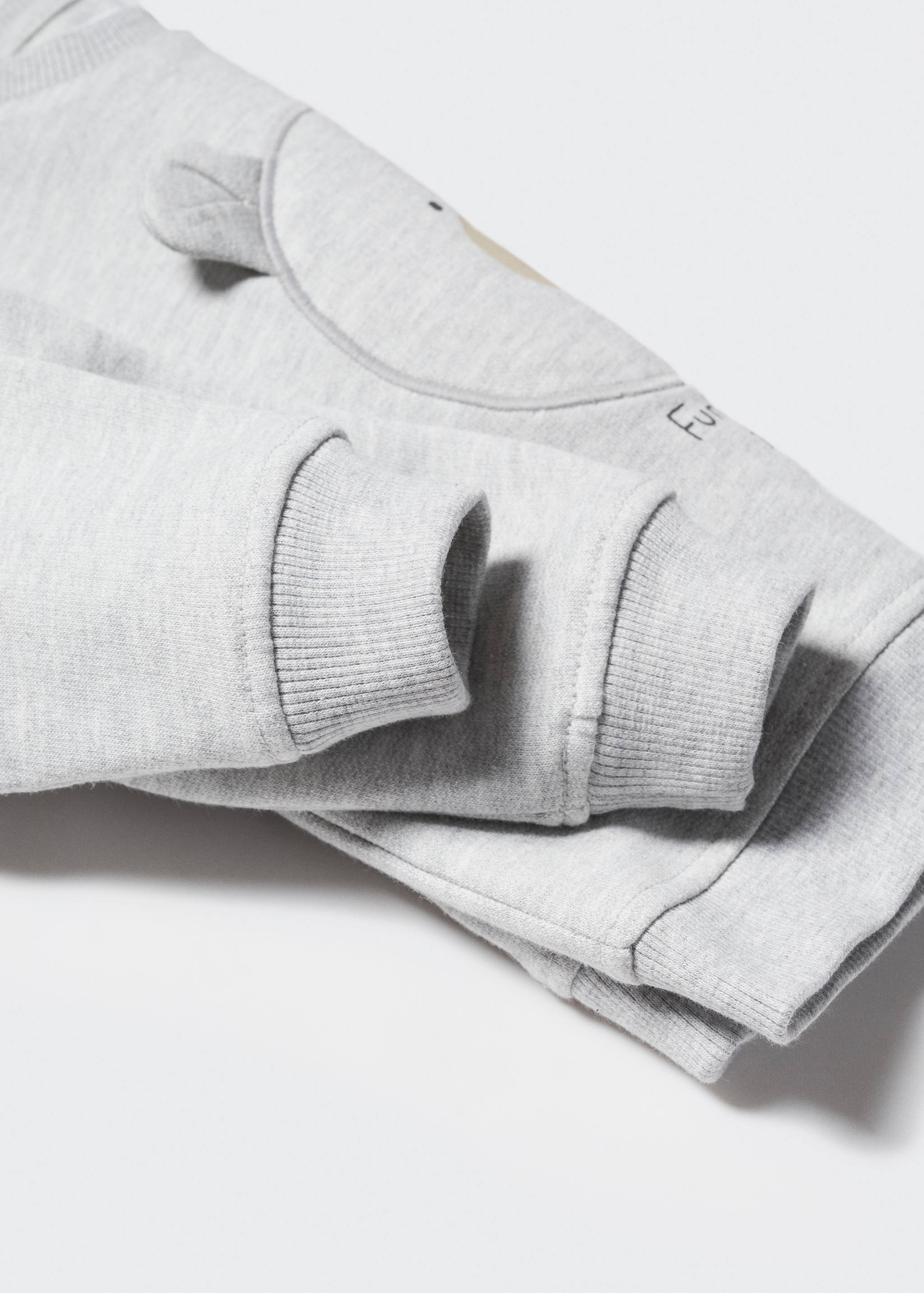 Sweatshirt de urso com relevo - Pormenor do artigo 0