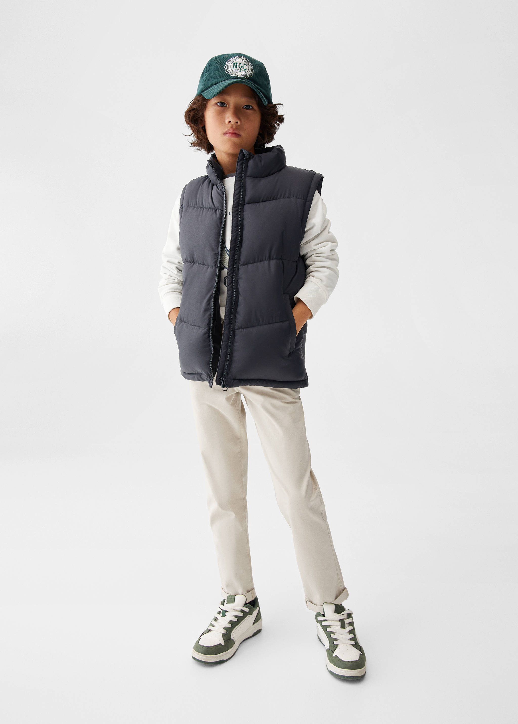 Gilet matelassé  - Plan général