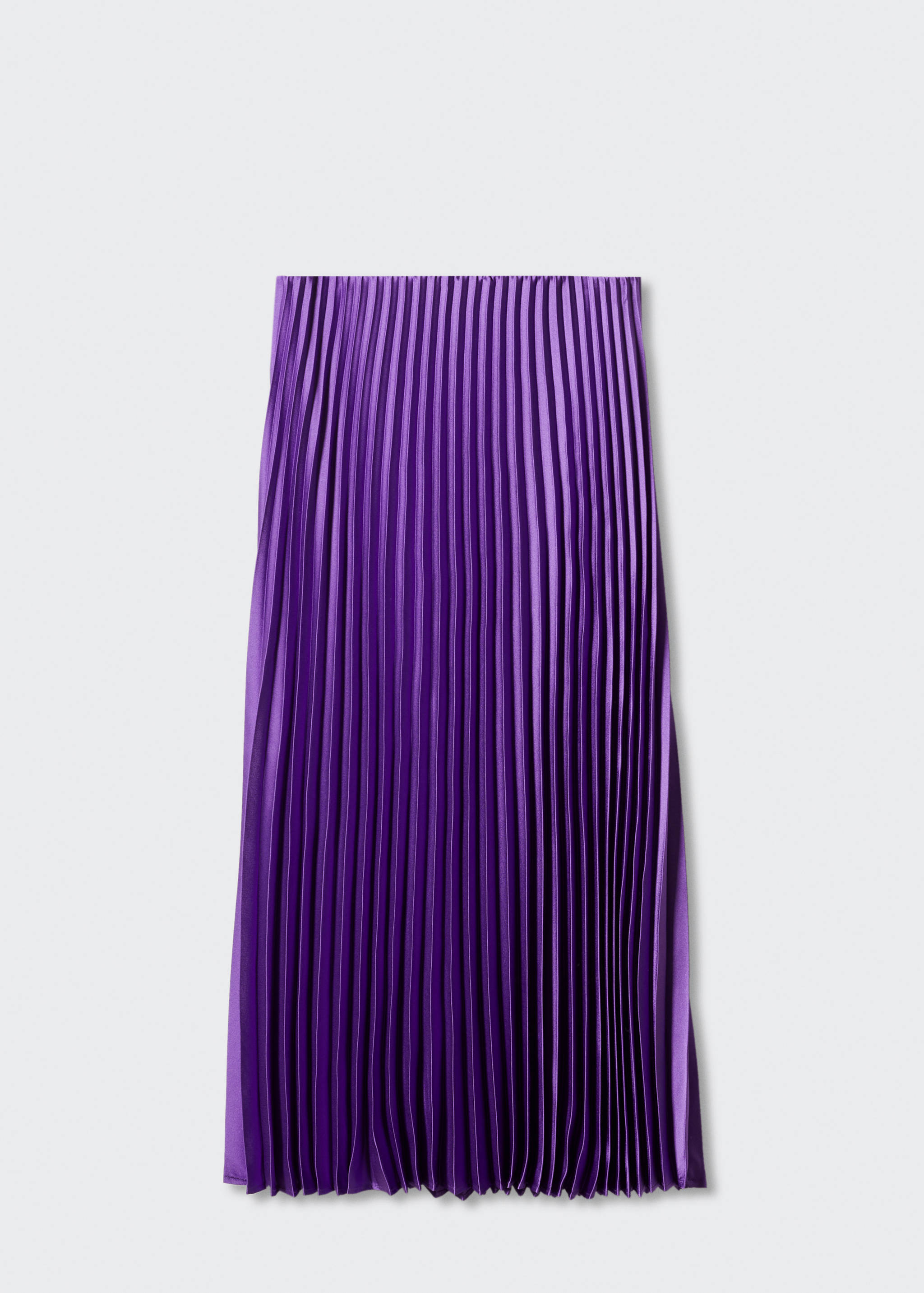 Satin pleated skirt - Article without model