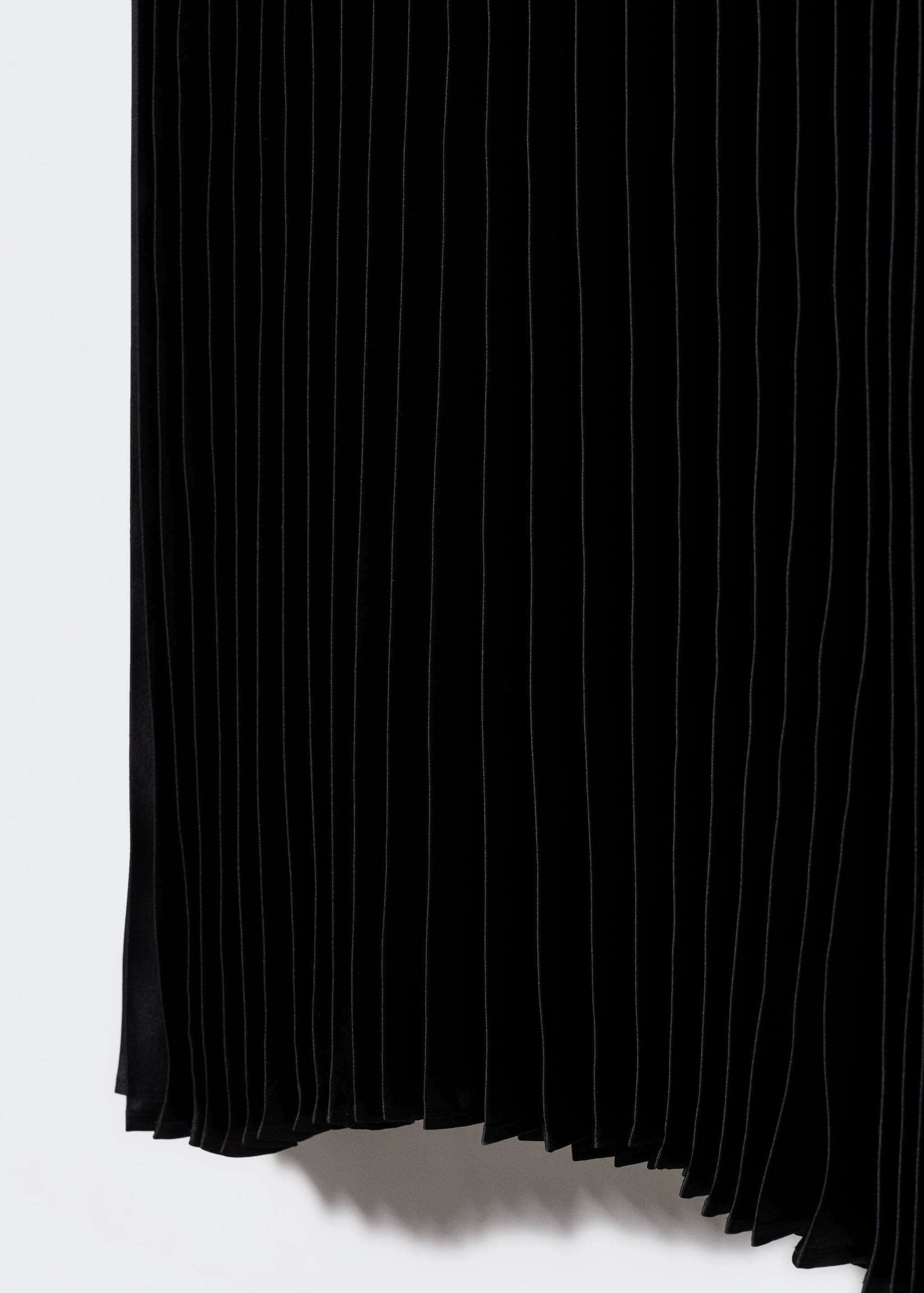 Satin pleated skirt - Details of the article 8