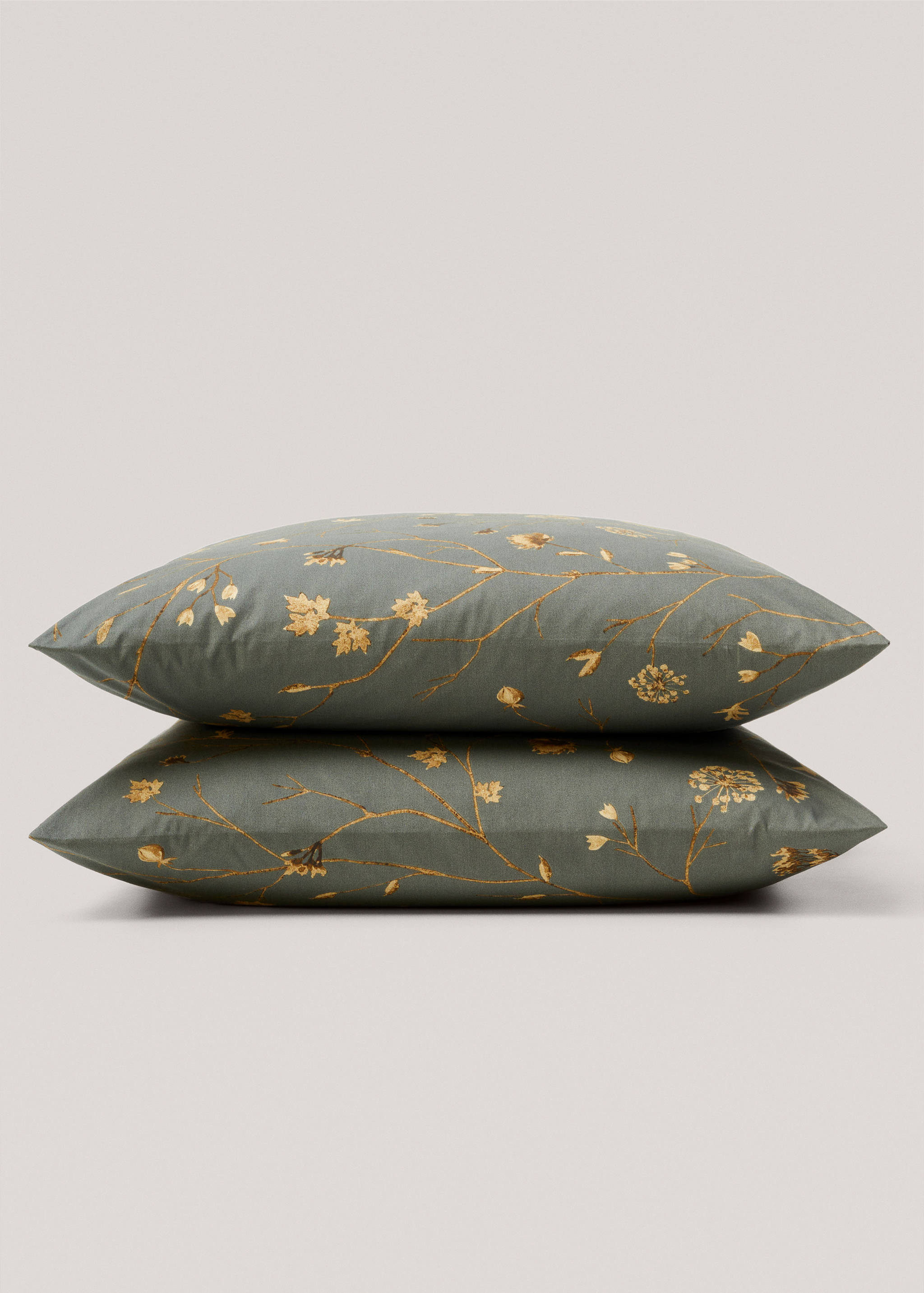 Kissenhülle mit Blumenmuster 60 x 60 cm (2er-Pack) - Detail des Artikels 3