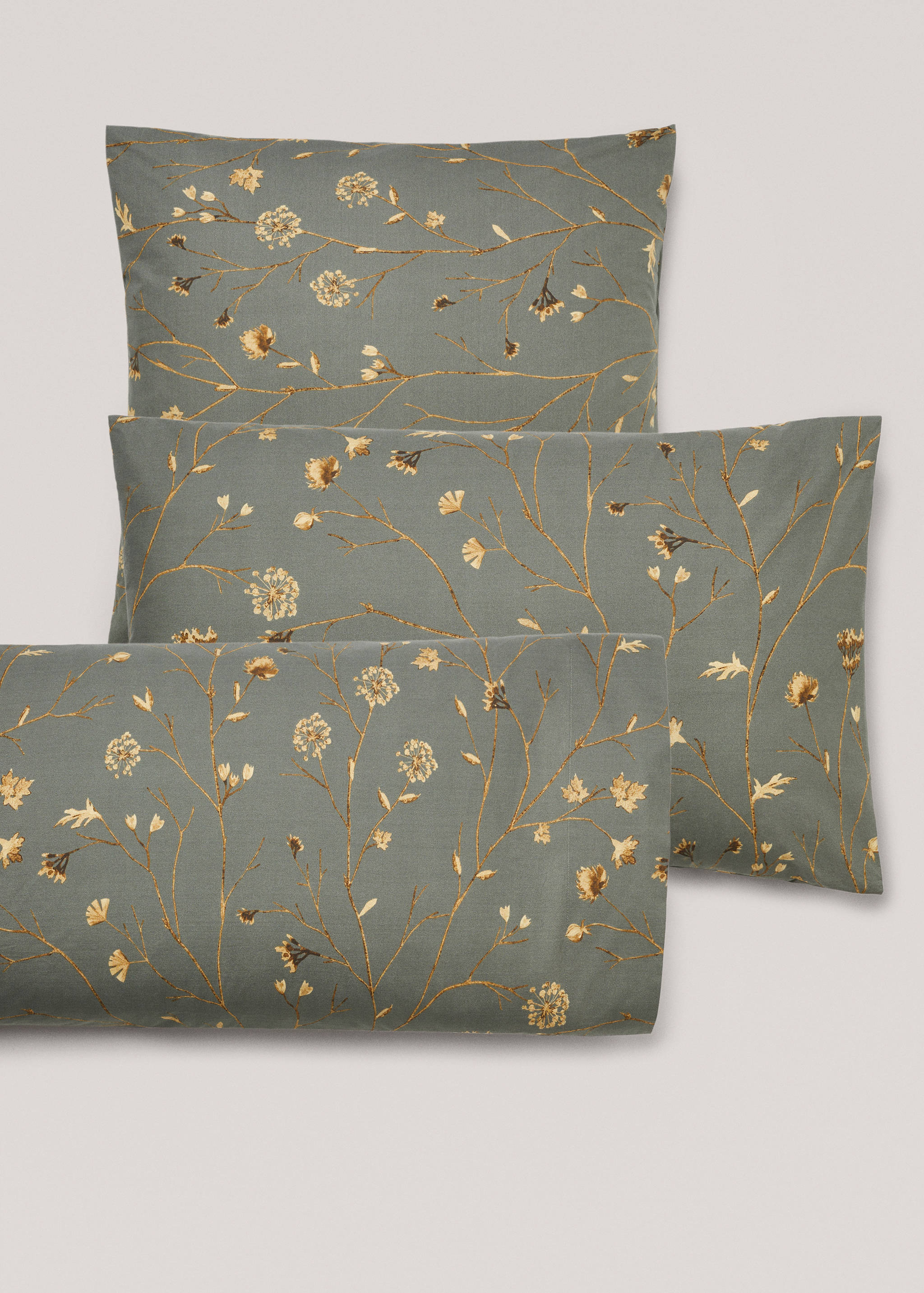 Kissenhülle mit Blumenmuster 60 x 60 cm (2er-Pack) - Detail des Artikels 4