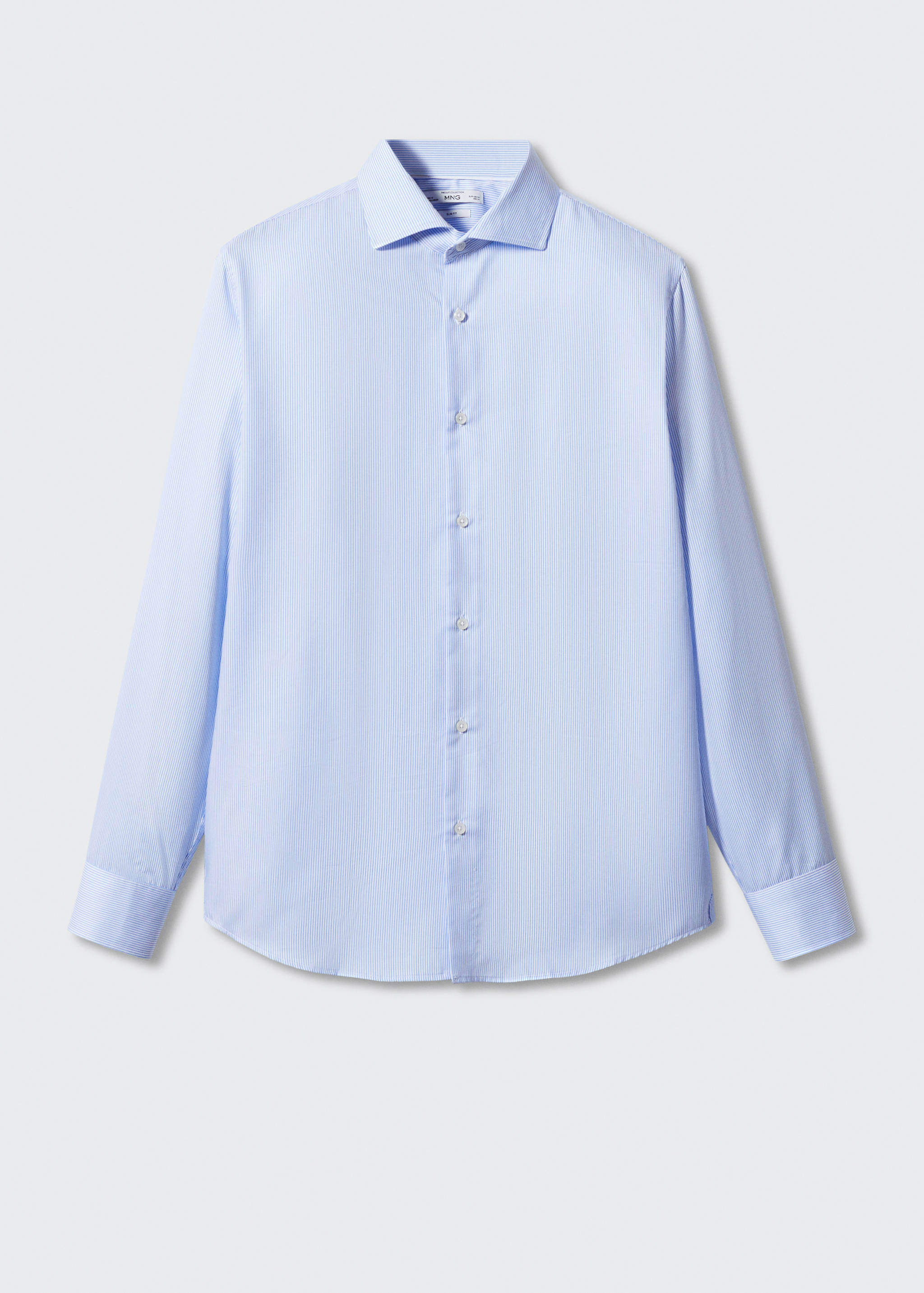Slim fit thousand striped suit shirt - Article without model