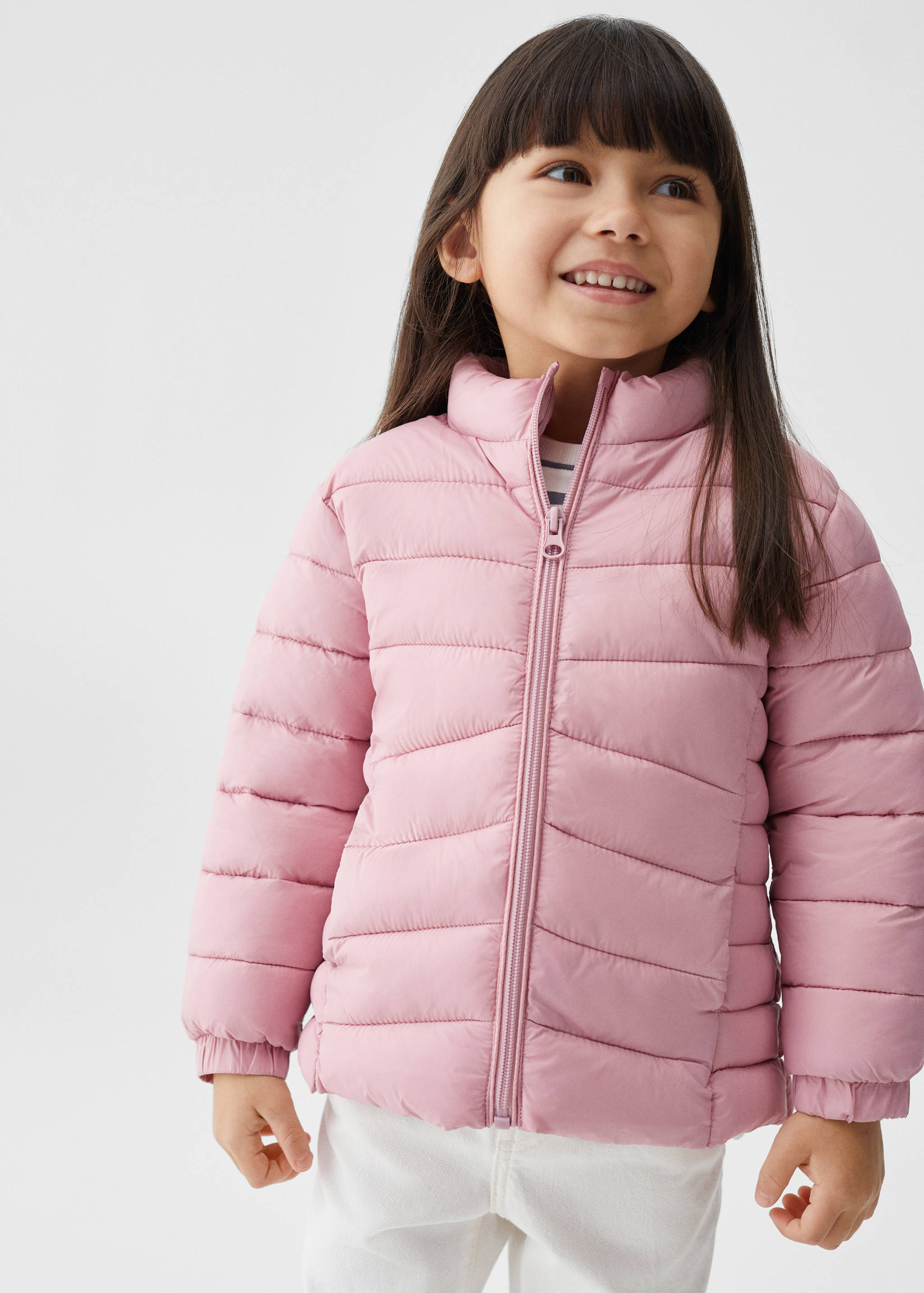 Anorac embuatat cremallera - Pla mig