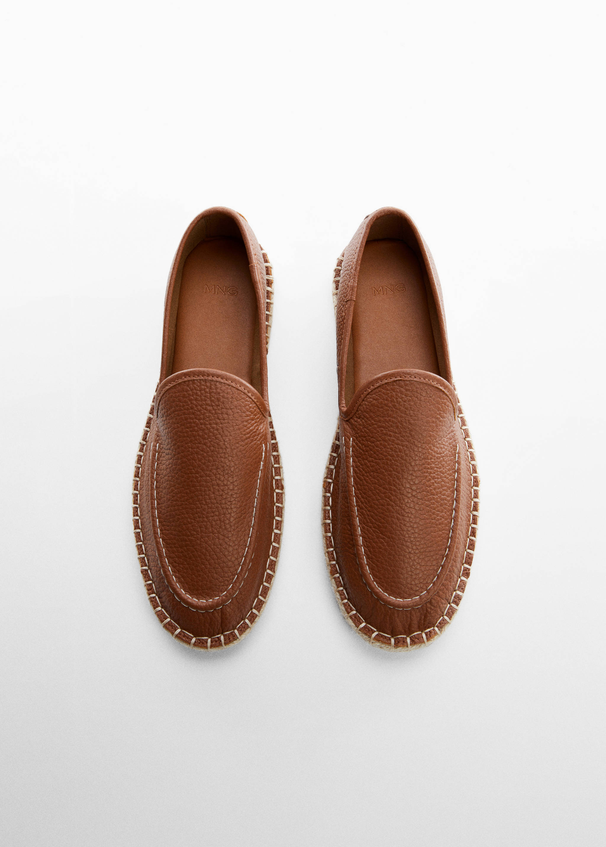 Alpercata de pele e juta - Pormenor do artigo 3