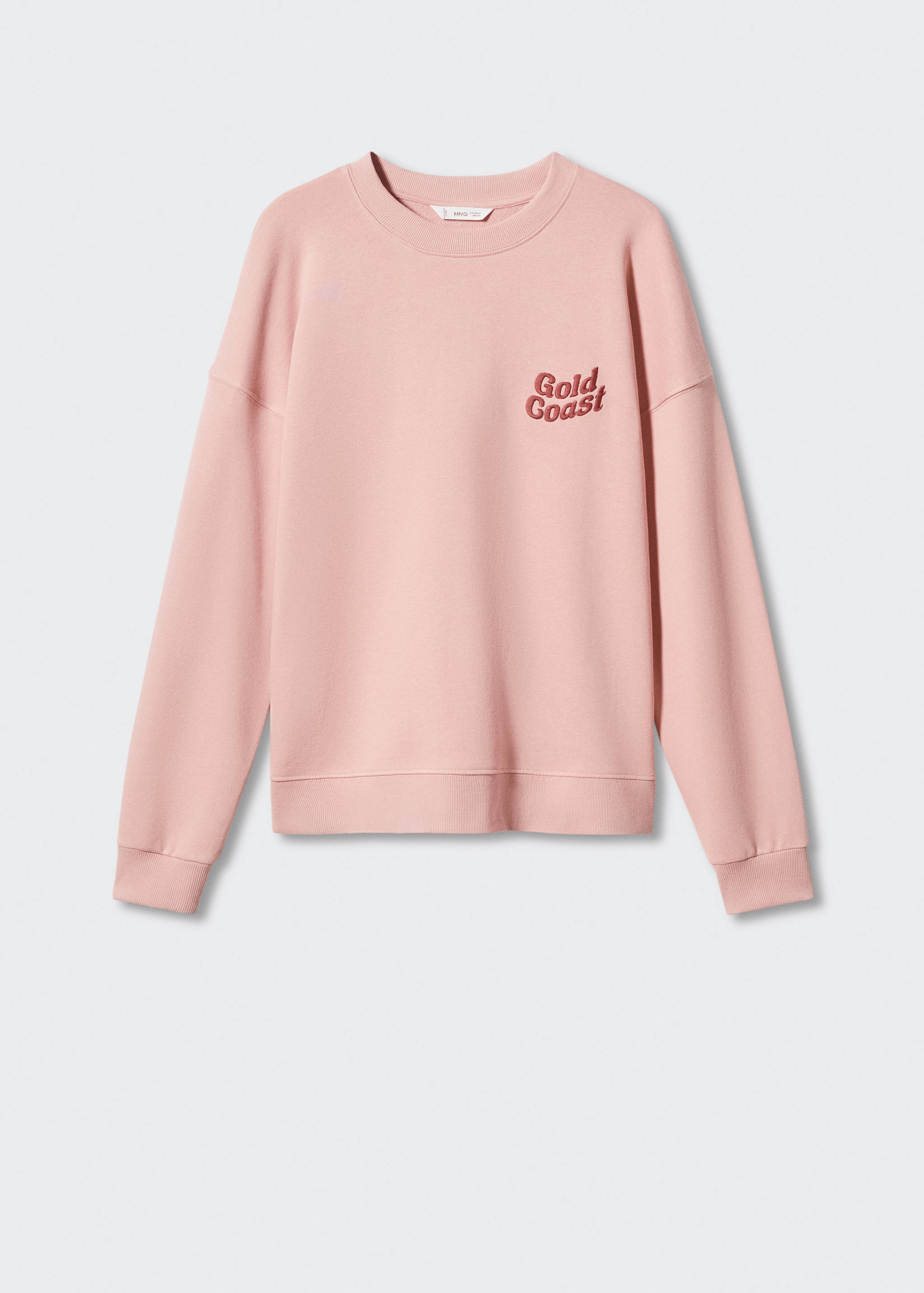 Message cotton sweatshirt - Article without model