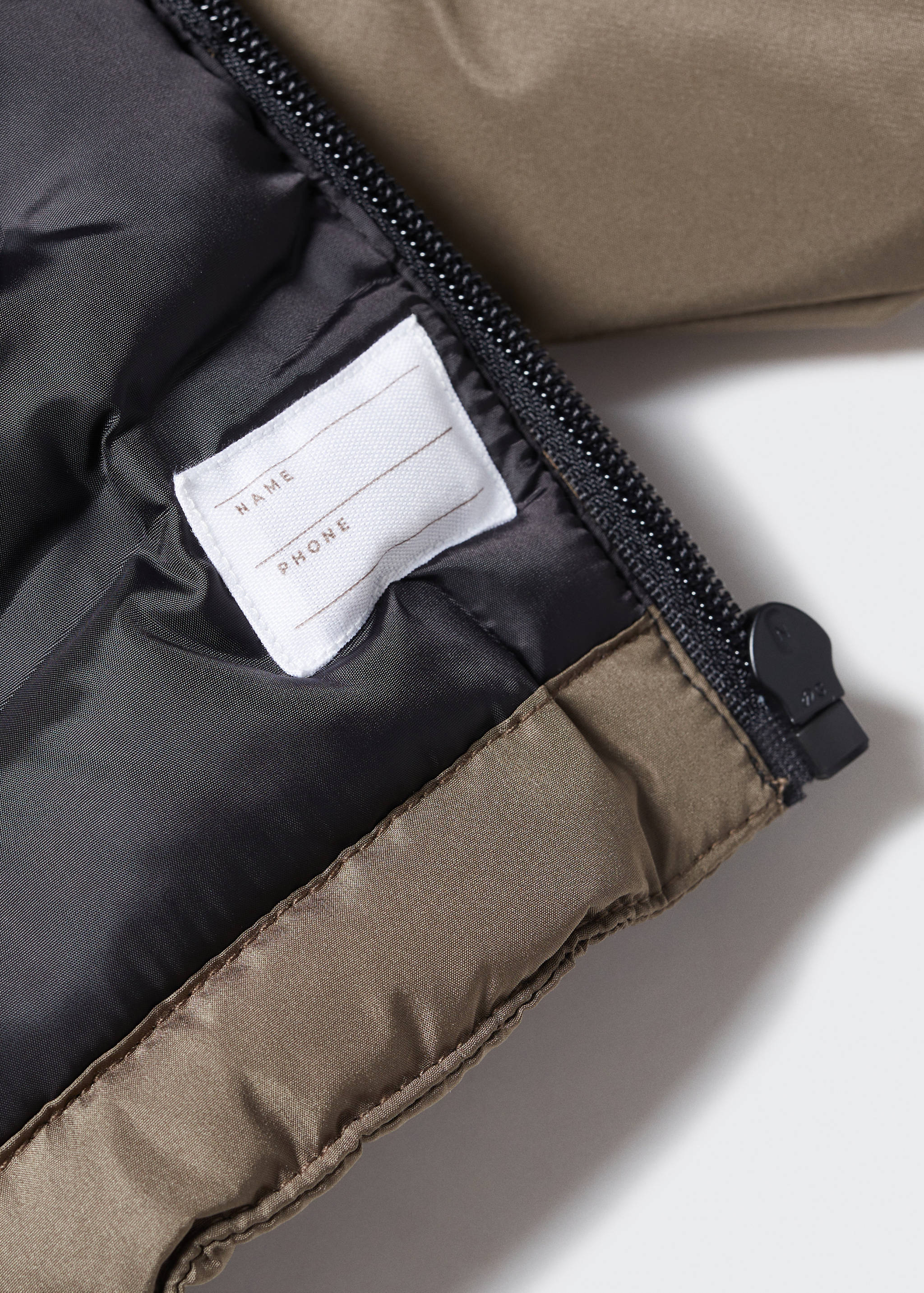 Jaqueta embuatada impermeable rombes - Detall de l'article 0