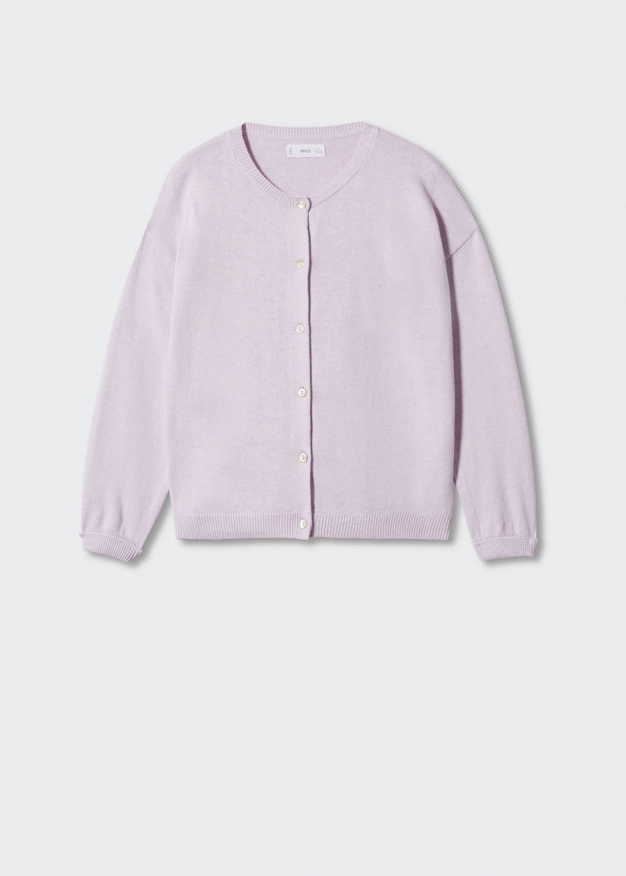 Cotton-blend cardigan - Article without model