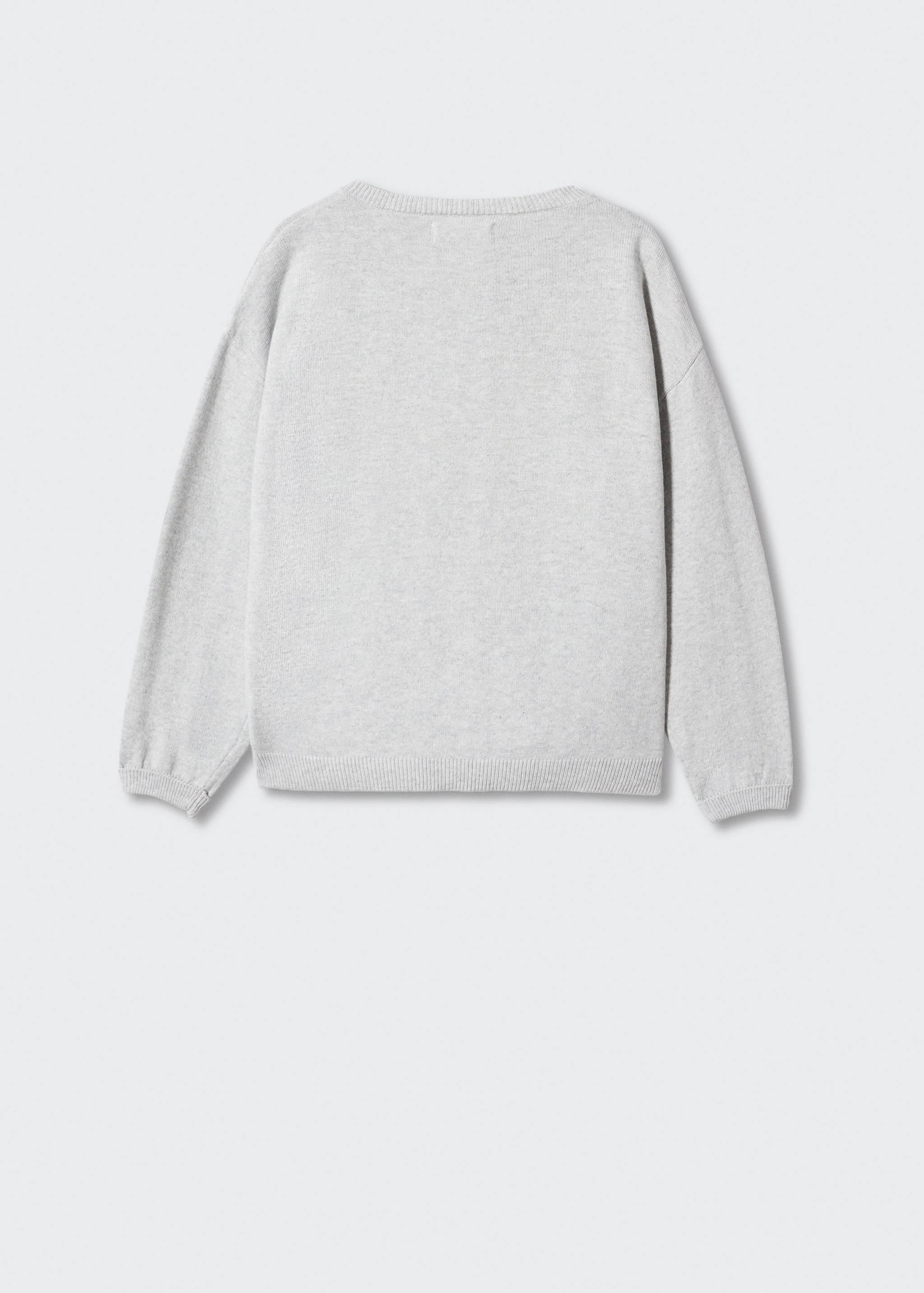 Cotton-blend cardigan - Reverse of the article