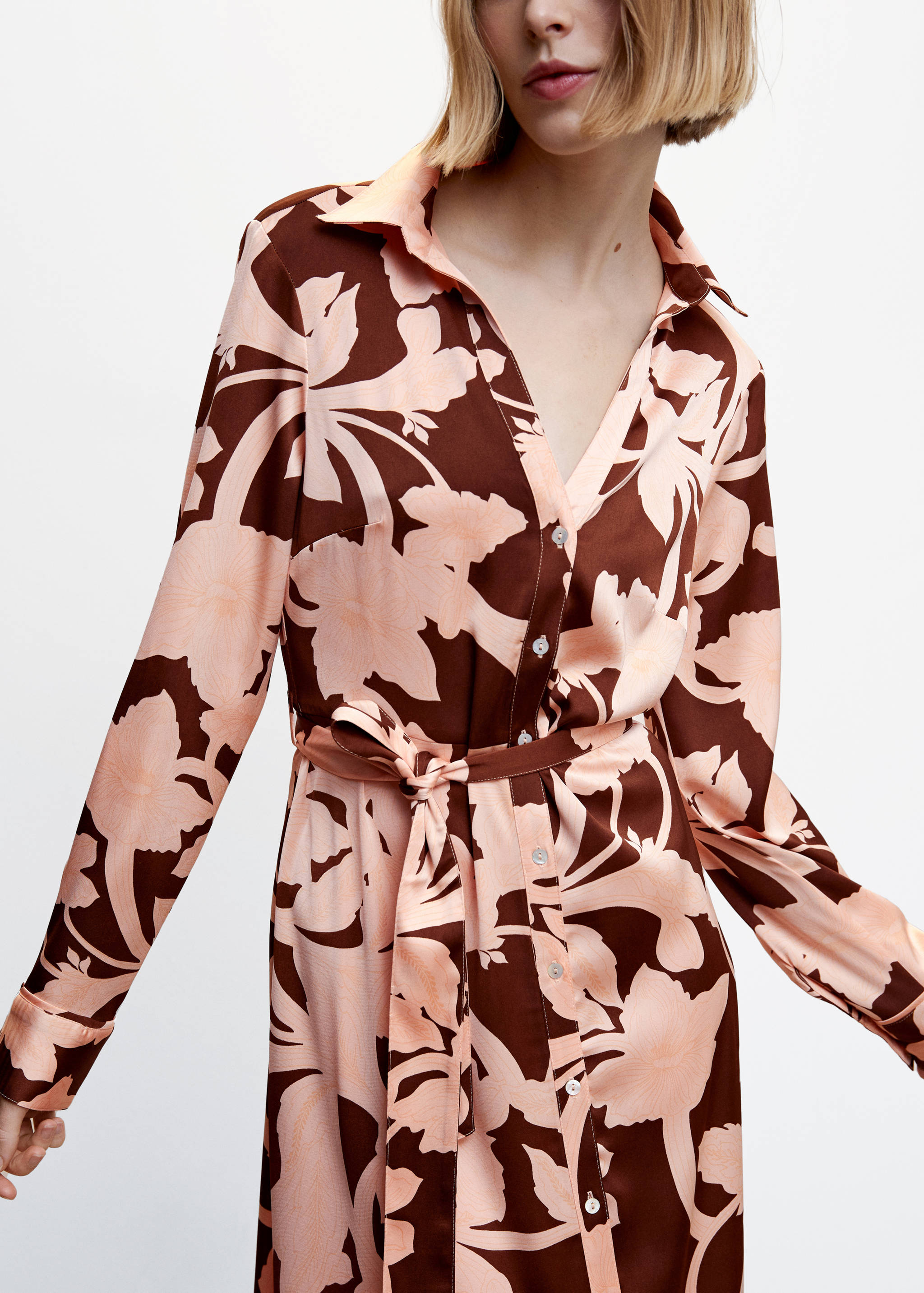 Robe chemisier imprimée - Détail de l'article 6