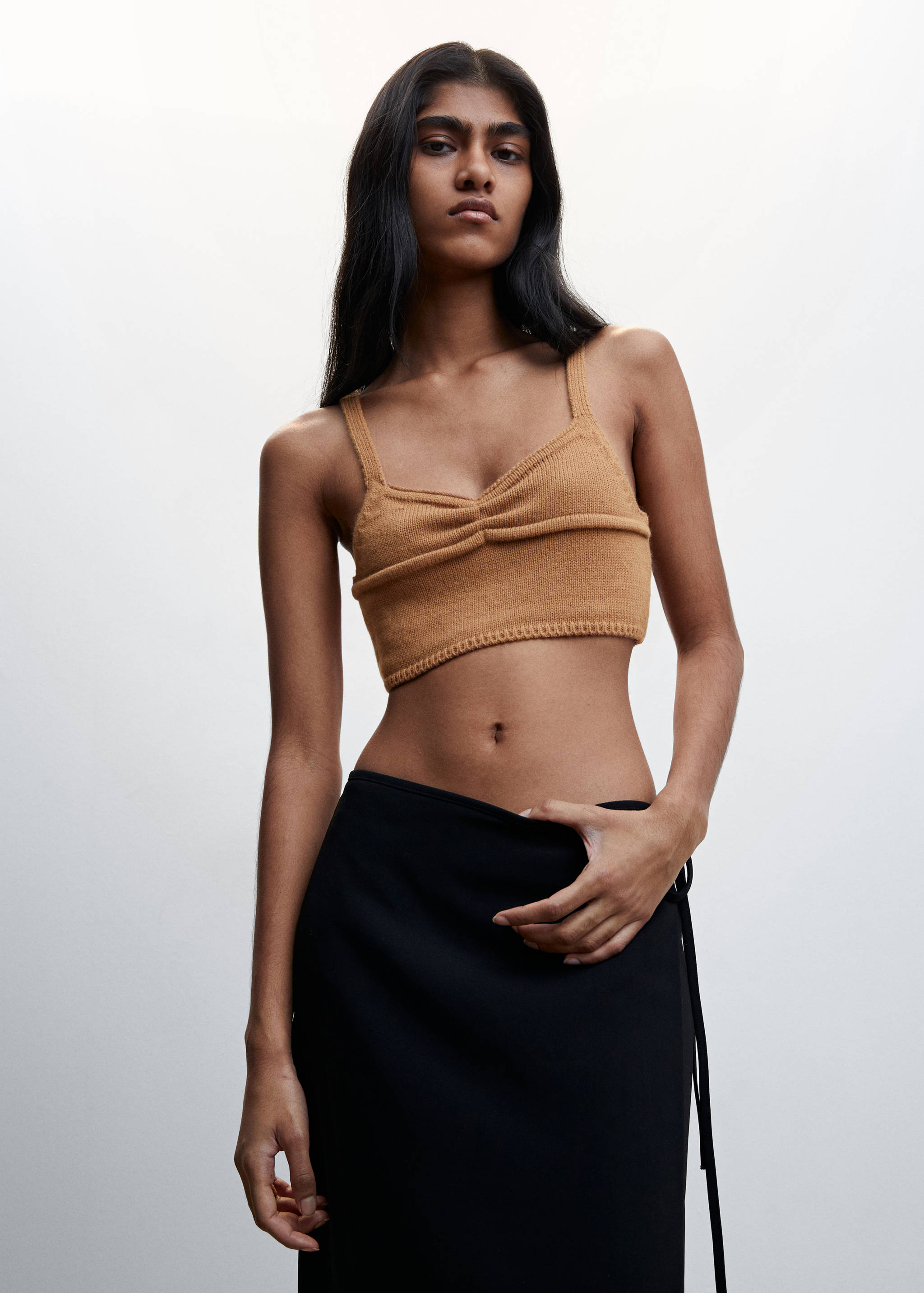 Stickat linne - Bild av mittparti