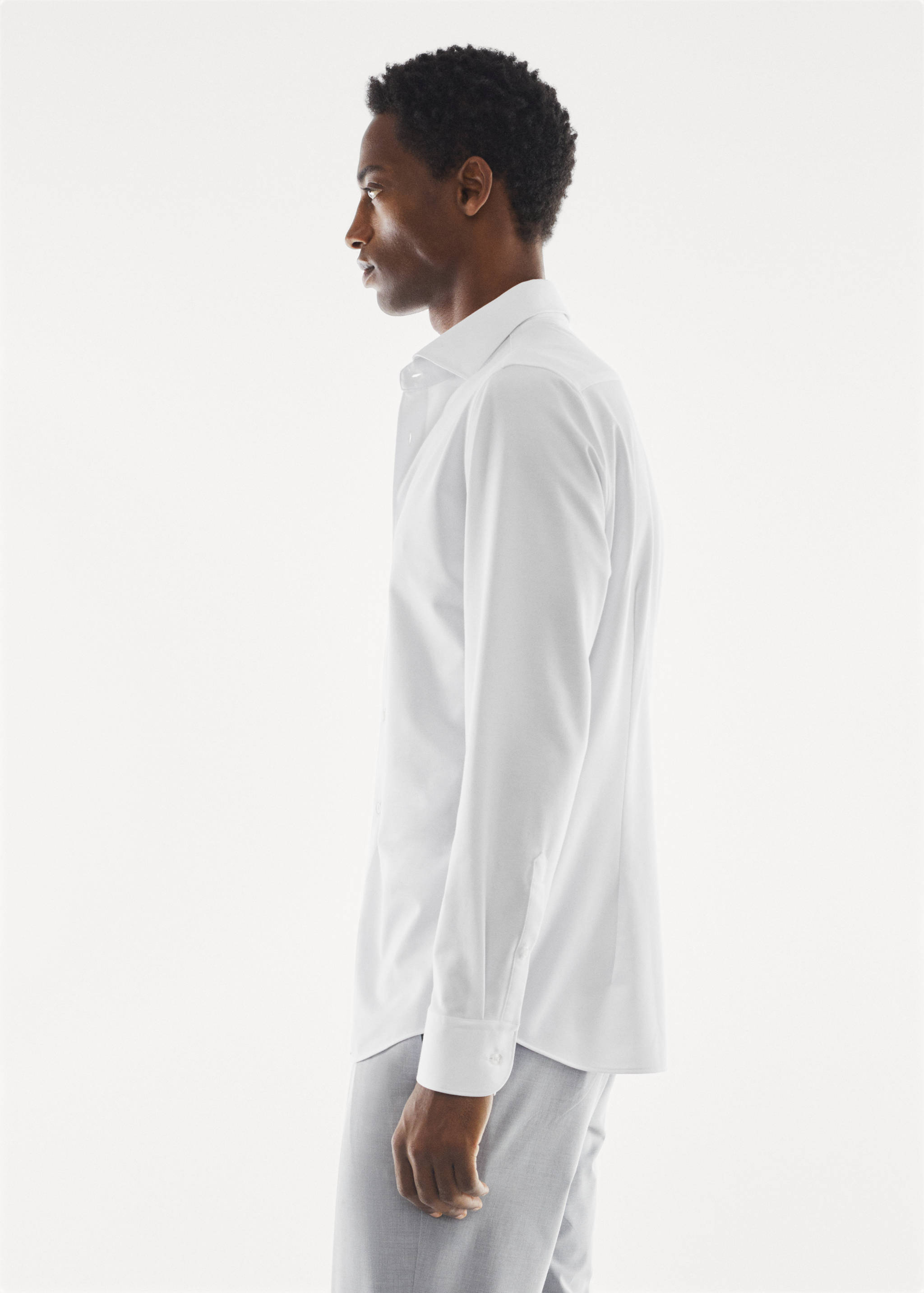 Slim Fit-Stretchhemd - Detail des Artikels 6