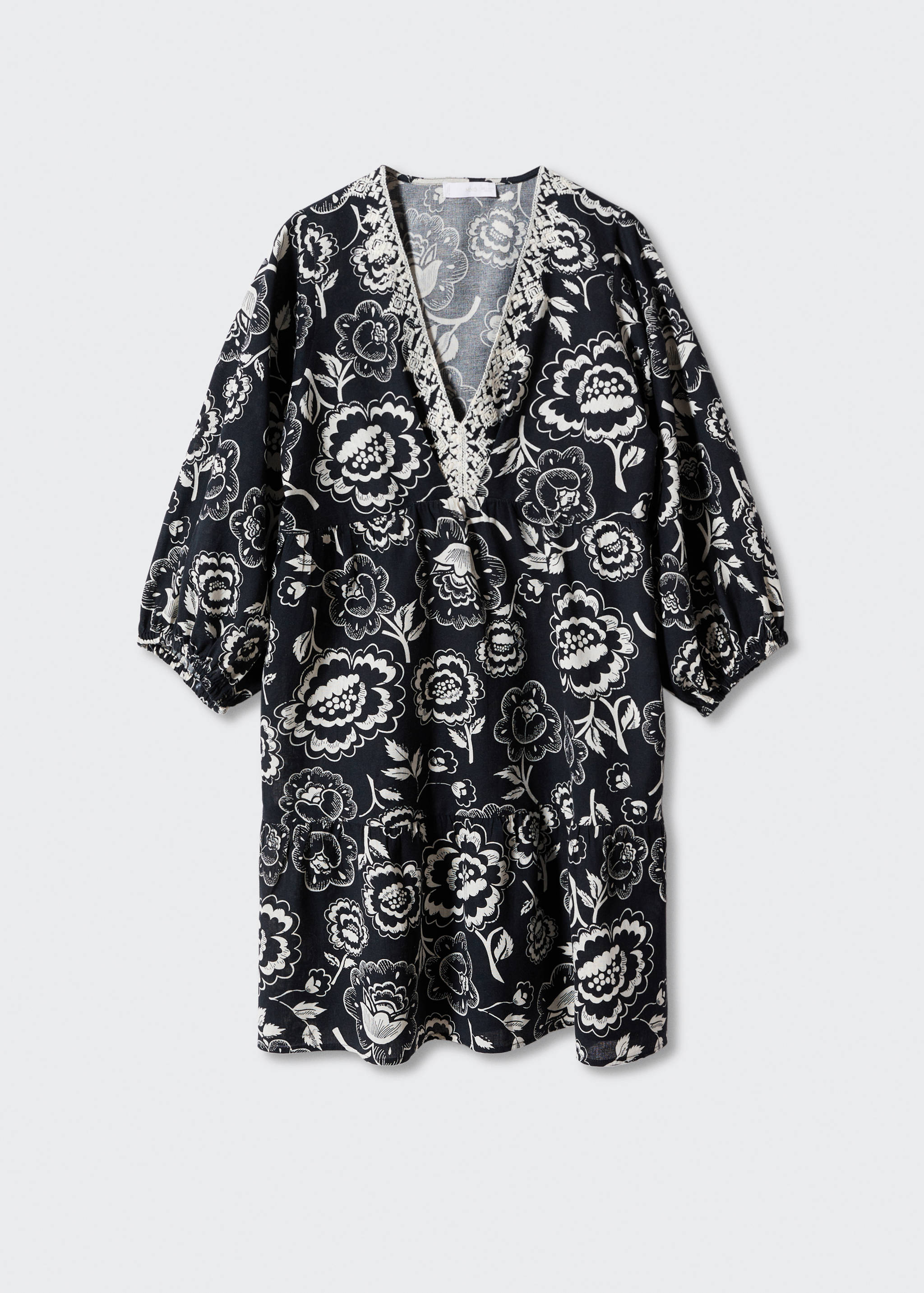 Robe à fleurs - Article sans modèle