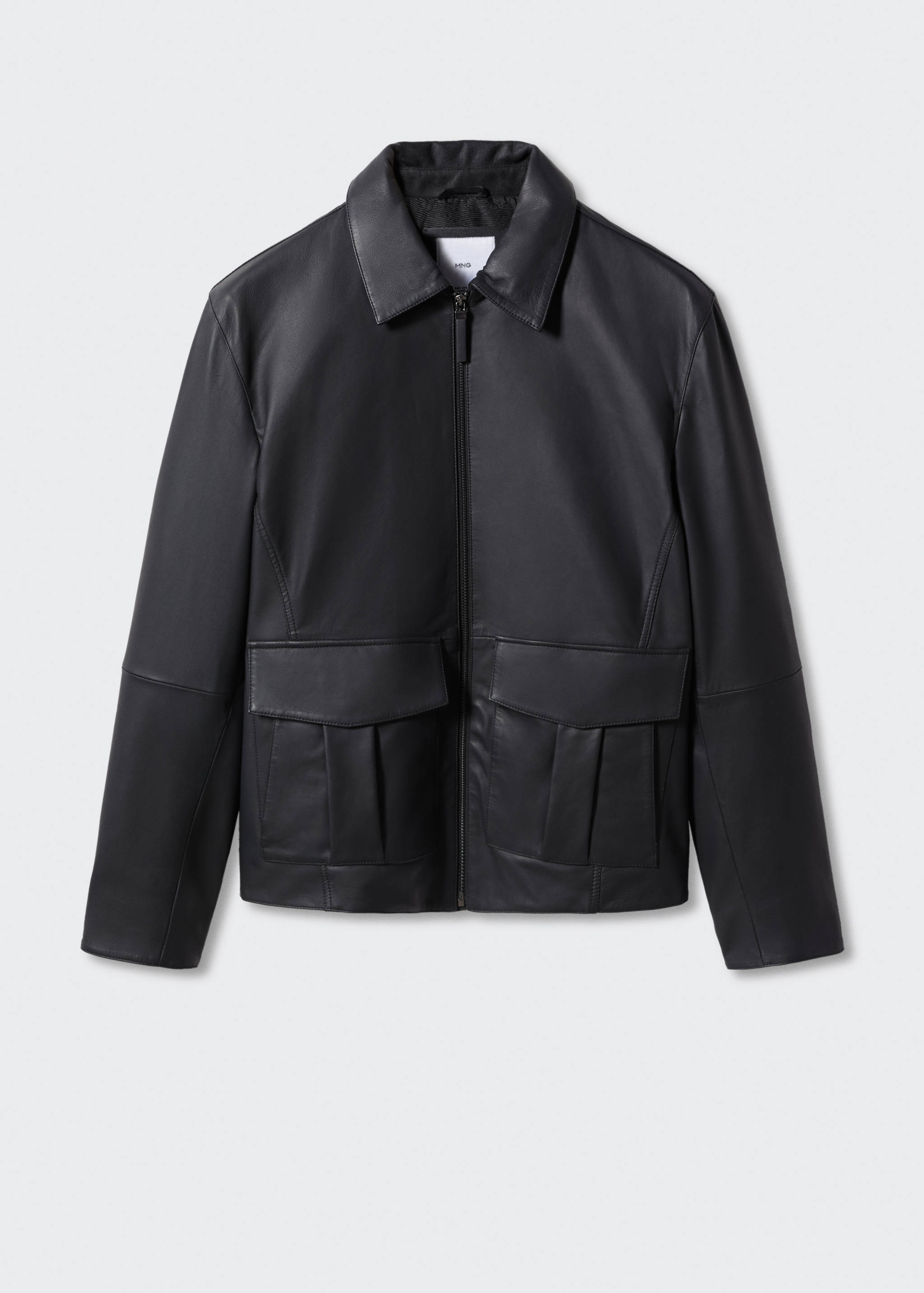 Lederjacke mit Taschen - Artikel ohne Model