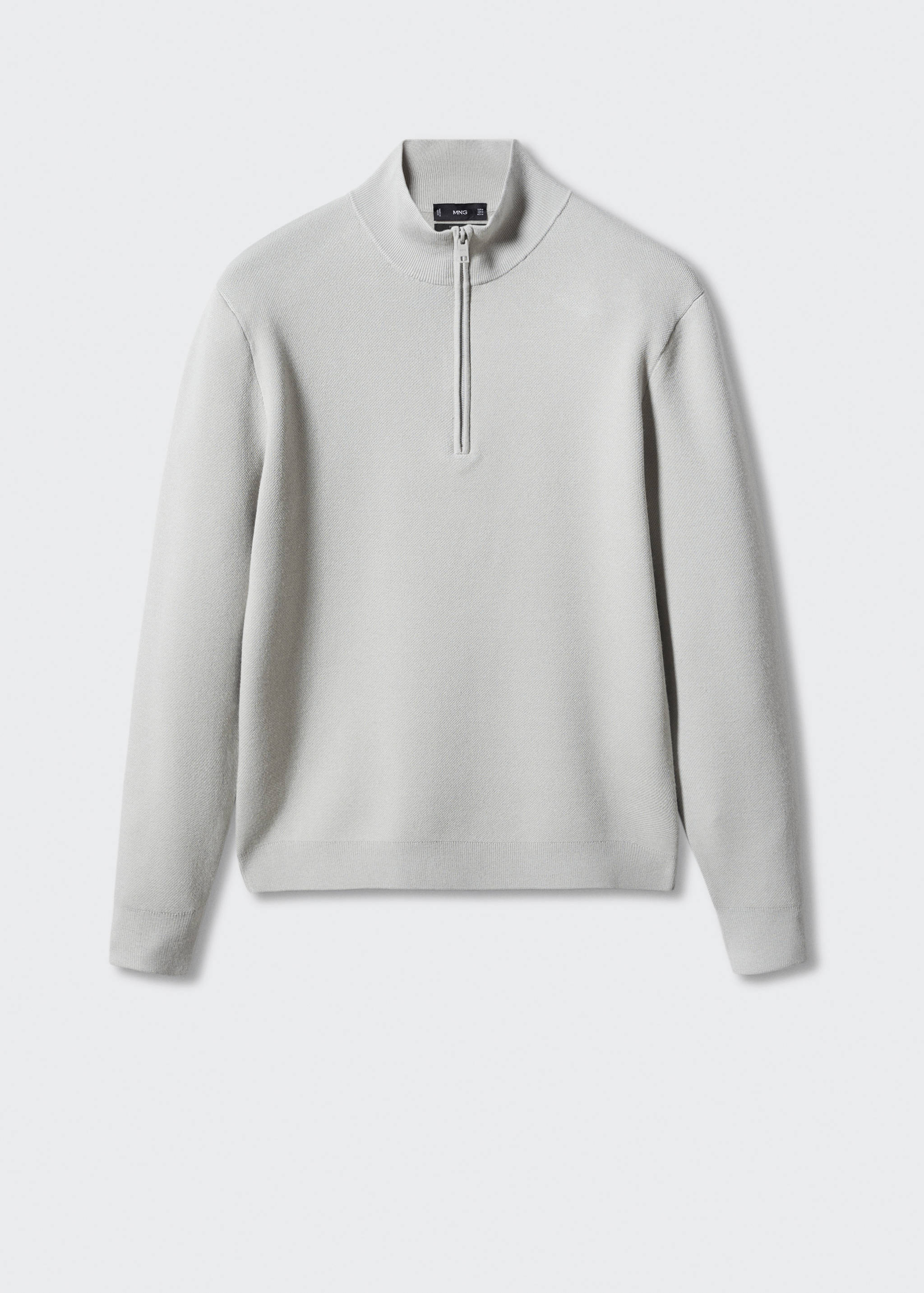 Pull-over respirant col zippé - Article sans modèle