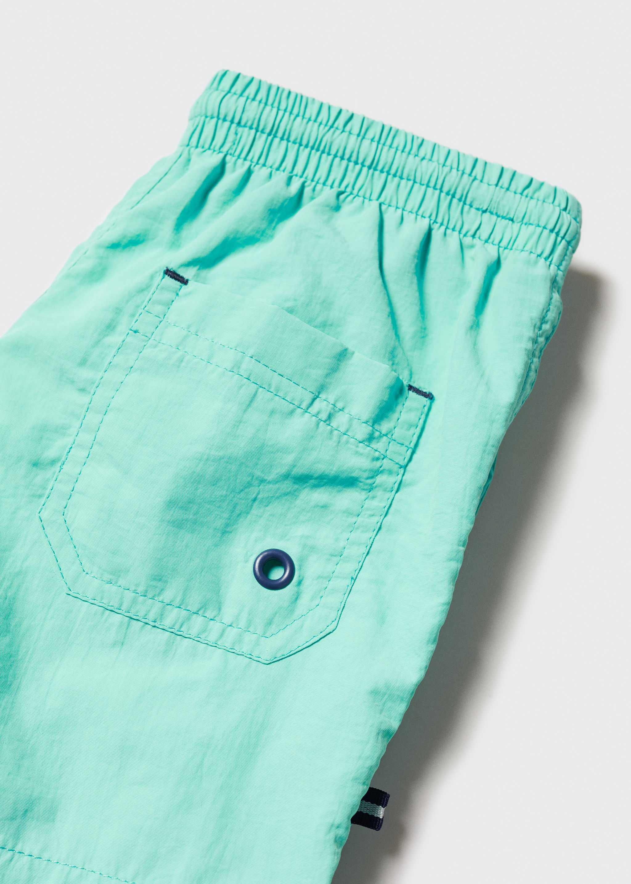 Cord plain swimming trunks - Details of the article 8