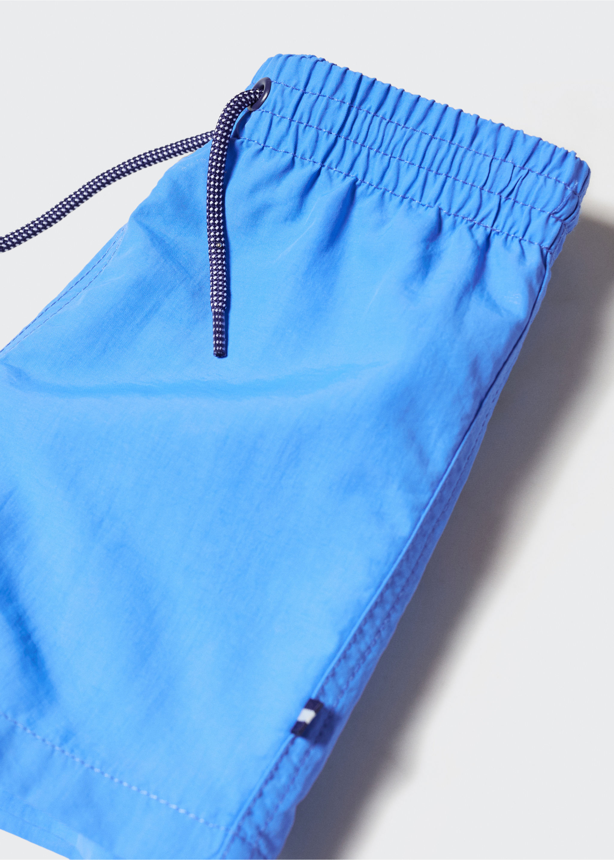 Cord plain swimming trunks - Details of the article 8