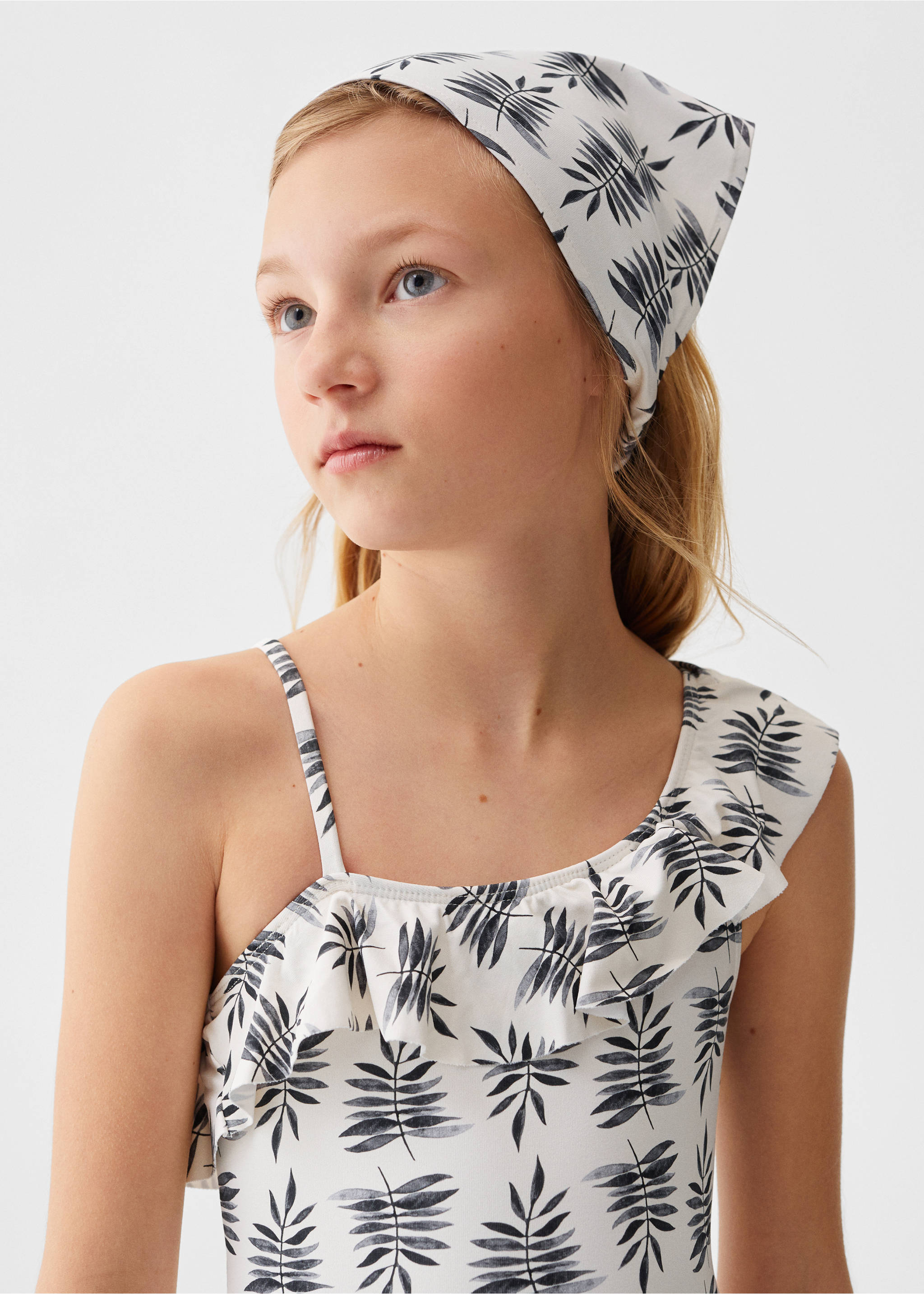 Printed headband - General plane, White. Ref: 47054428-00.