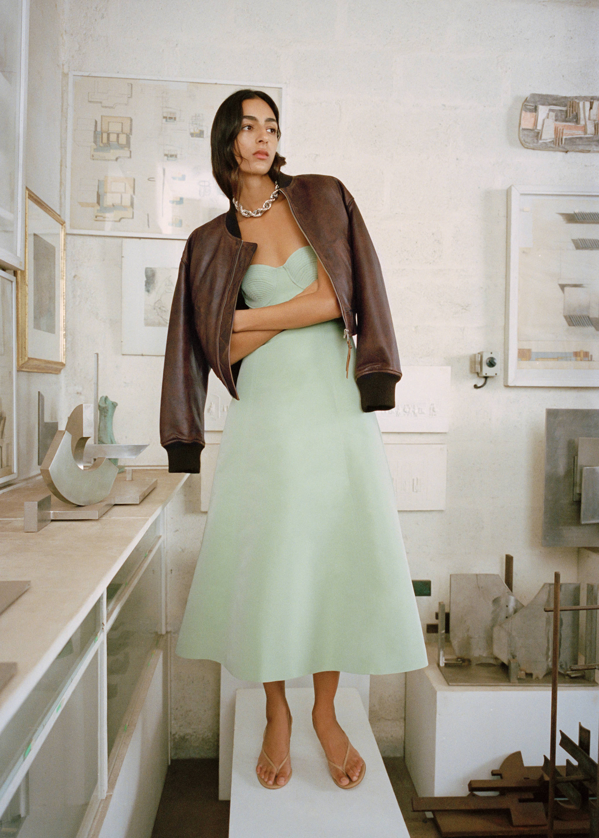 Vestido corsetero evasé - Detalle del artículo 6